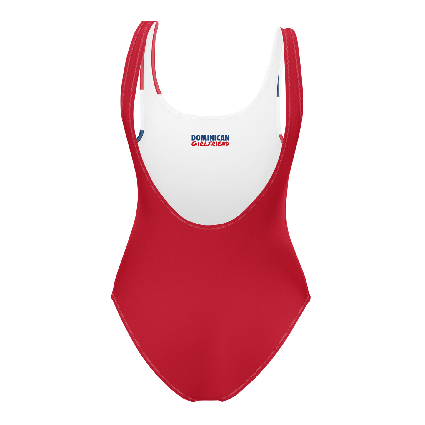 Dominican Republic Flag All-Over Collage One-Piece Swimsuit