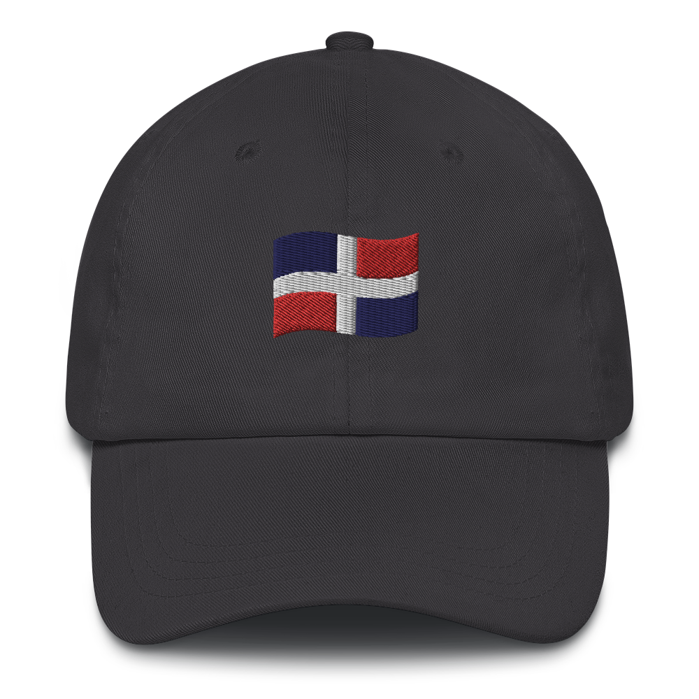 Dominican Republic Flag Emoji Dad hat