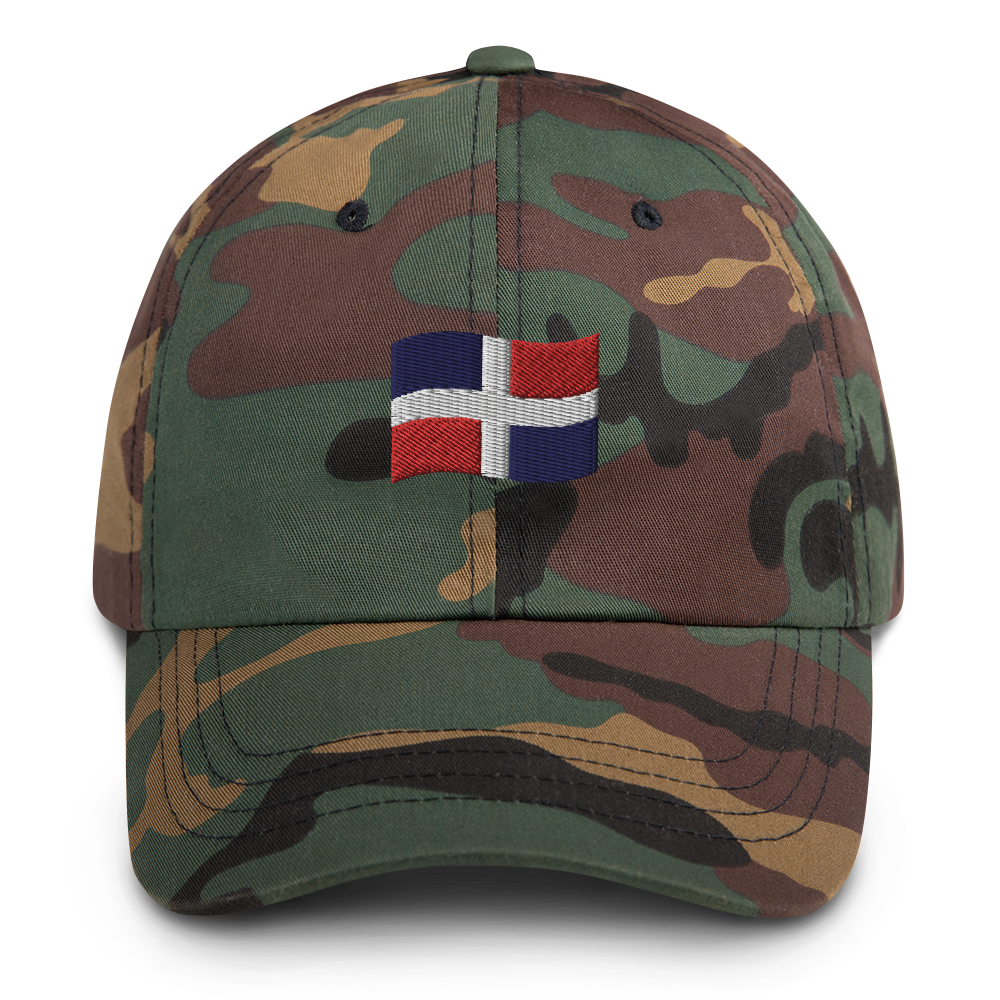 Dominican Republic Flag Emoji Dad hat