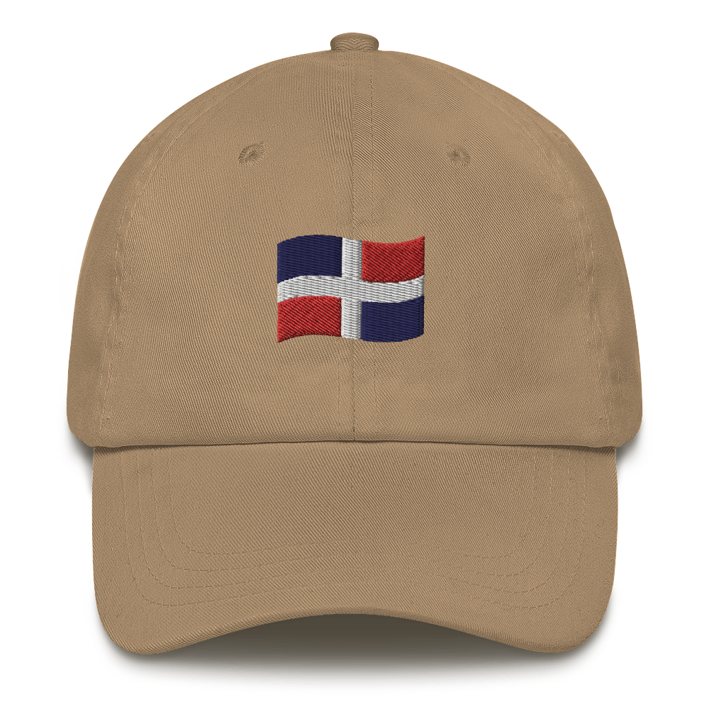 Dominican Republic Flag Emoji Dad hat