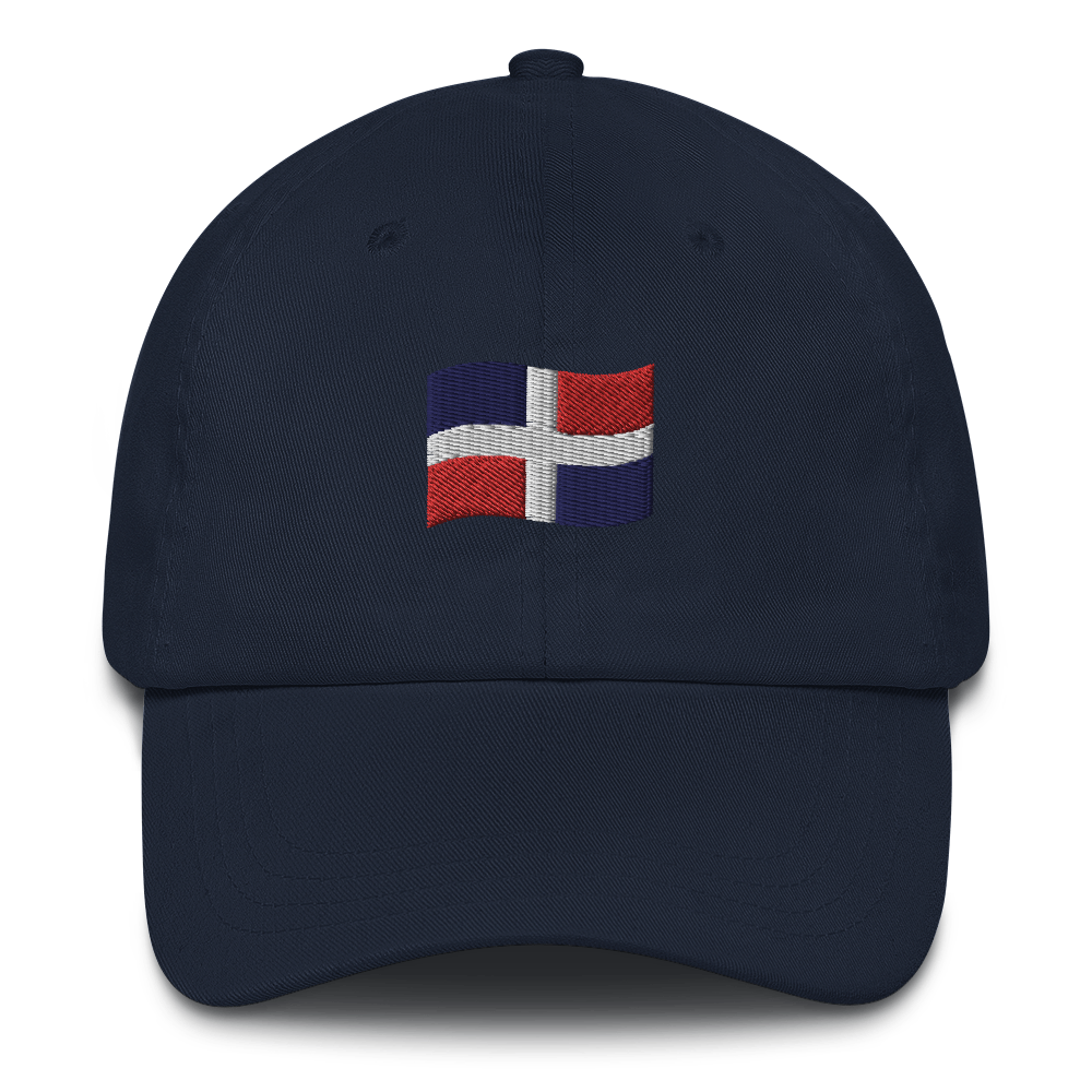 Dominican Republic Flag Emoji Dad hat