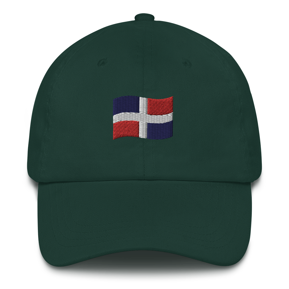 Dominican Republic Flag Emoji Dad hat