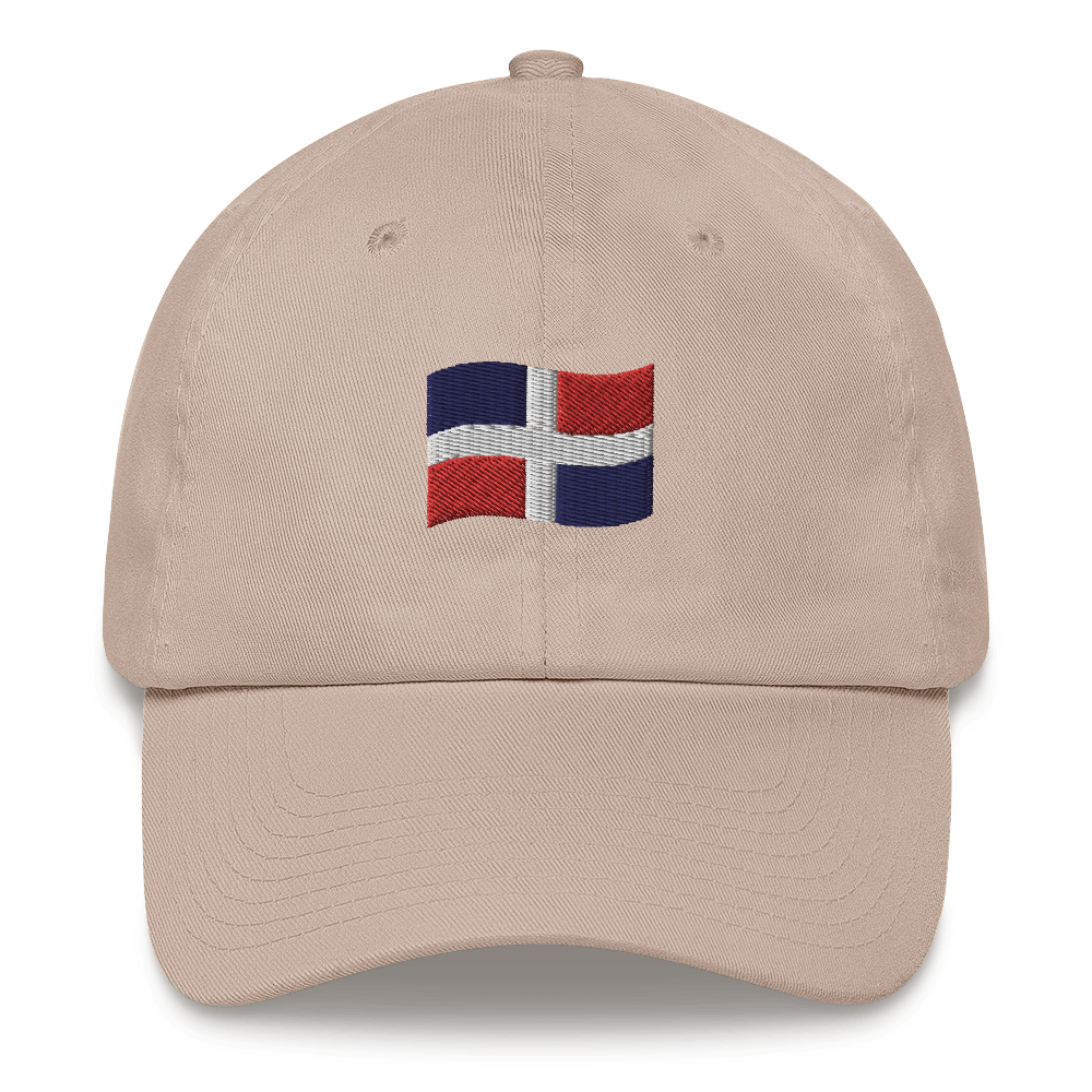 Dominican Republic Flag Emoji Dad hat