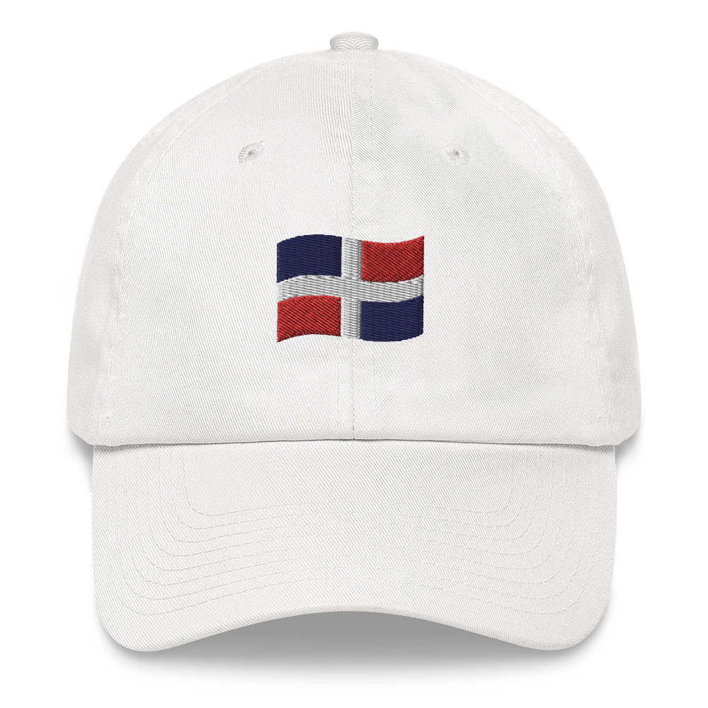 Dominican Republic Flag Emoji Dad hat