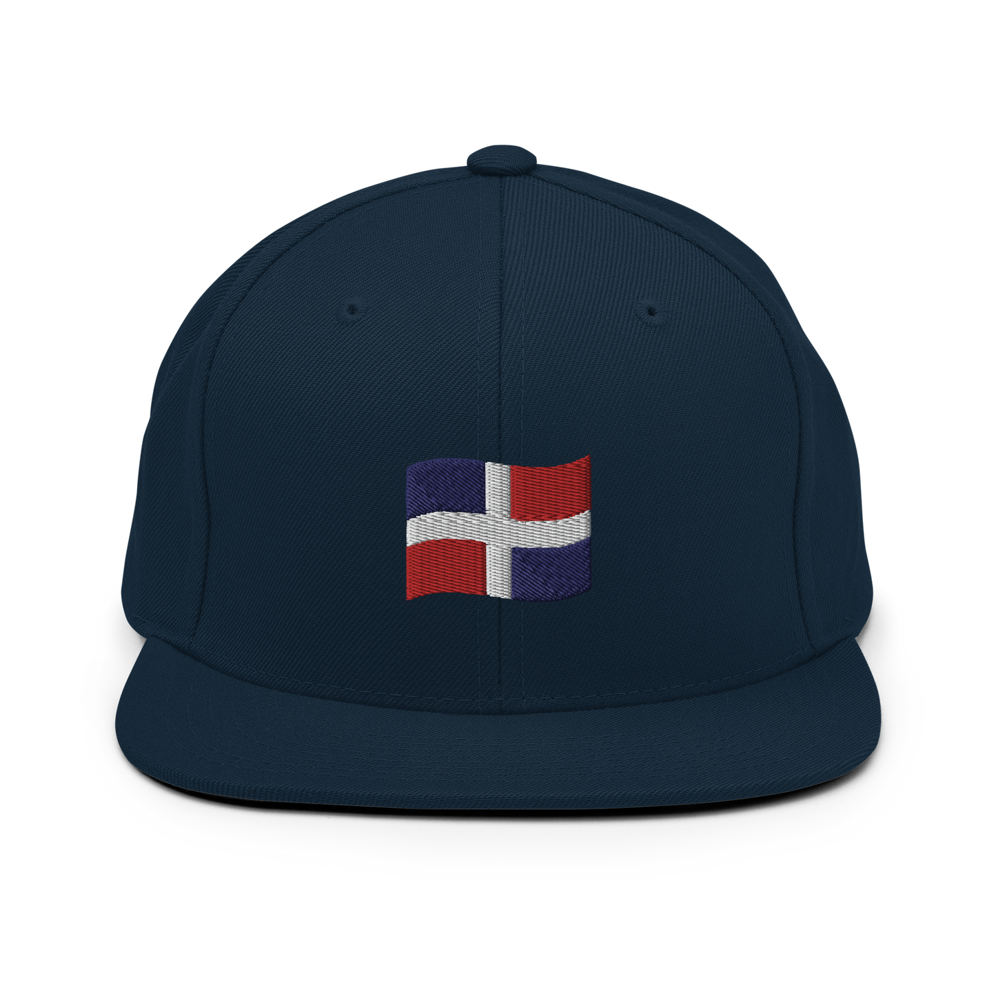 Dominican Republic Flag Emoji Snapback Hat