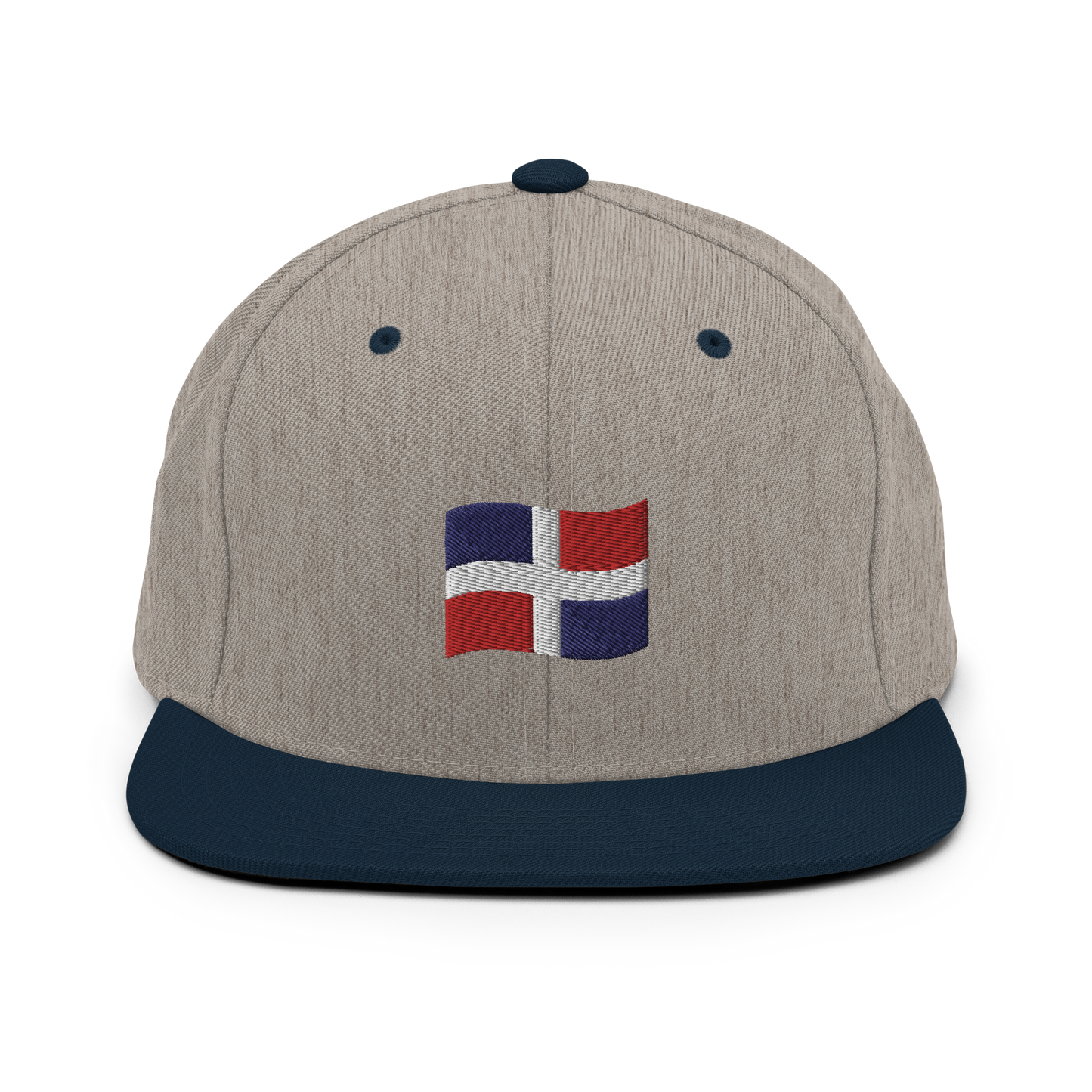 Dominican Republic Flag Emoji Snapback Hat