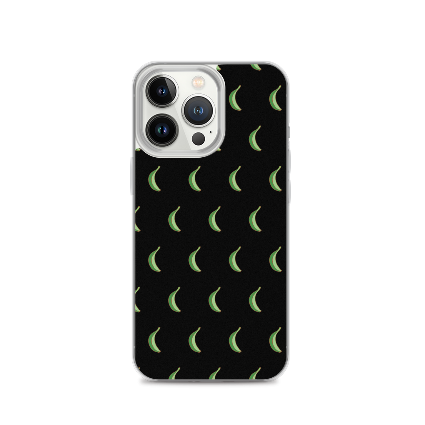 Platano All-Over Dominican iPhone Case (Black)