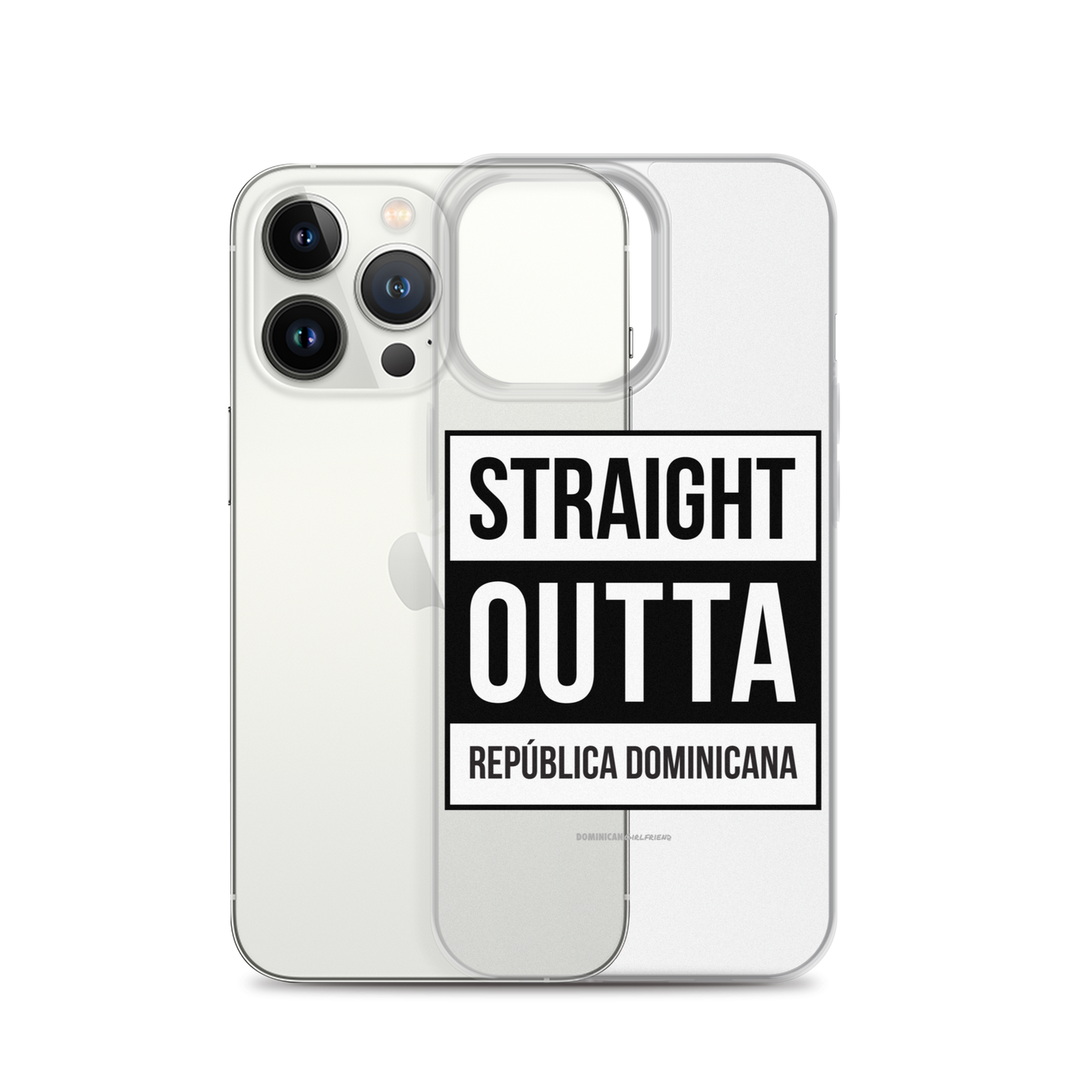 Straight Outta República Dominicana iPhone Case