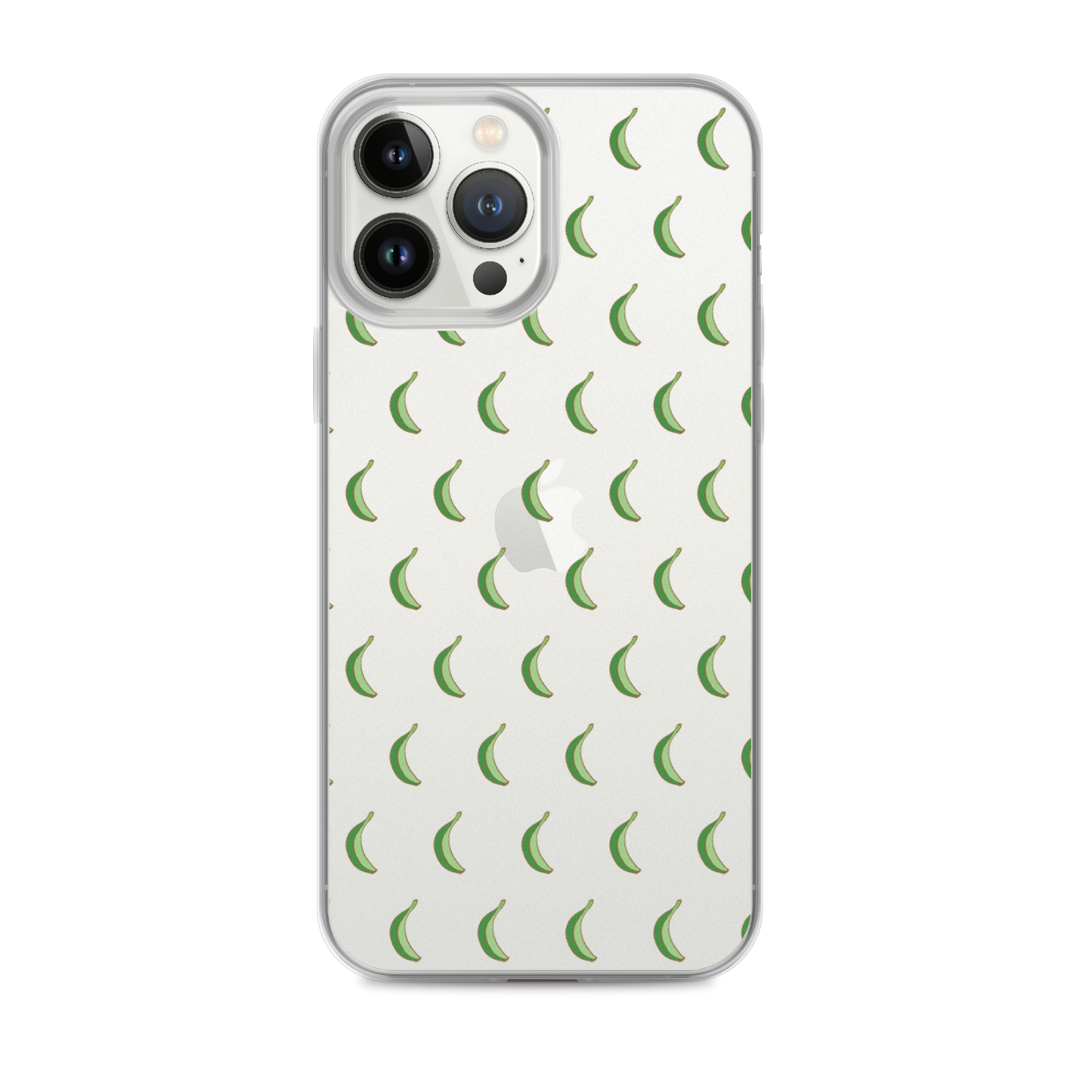 Platano All-Over Dominican iPhone Case (Transparent)