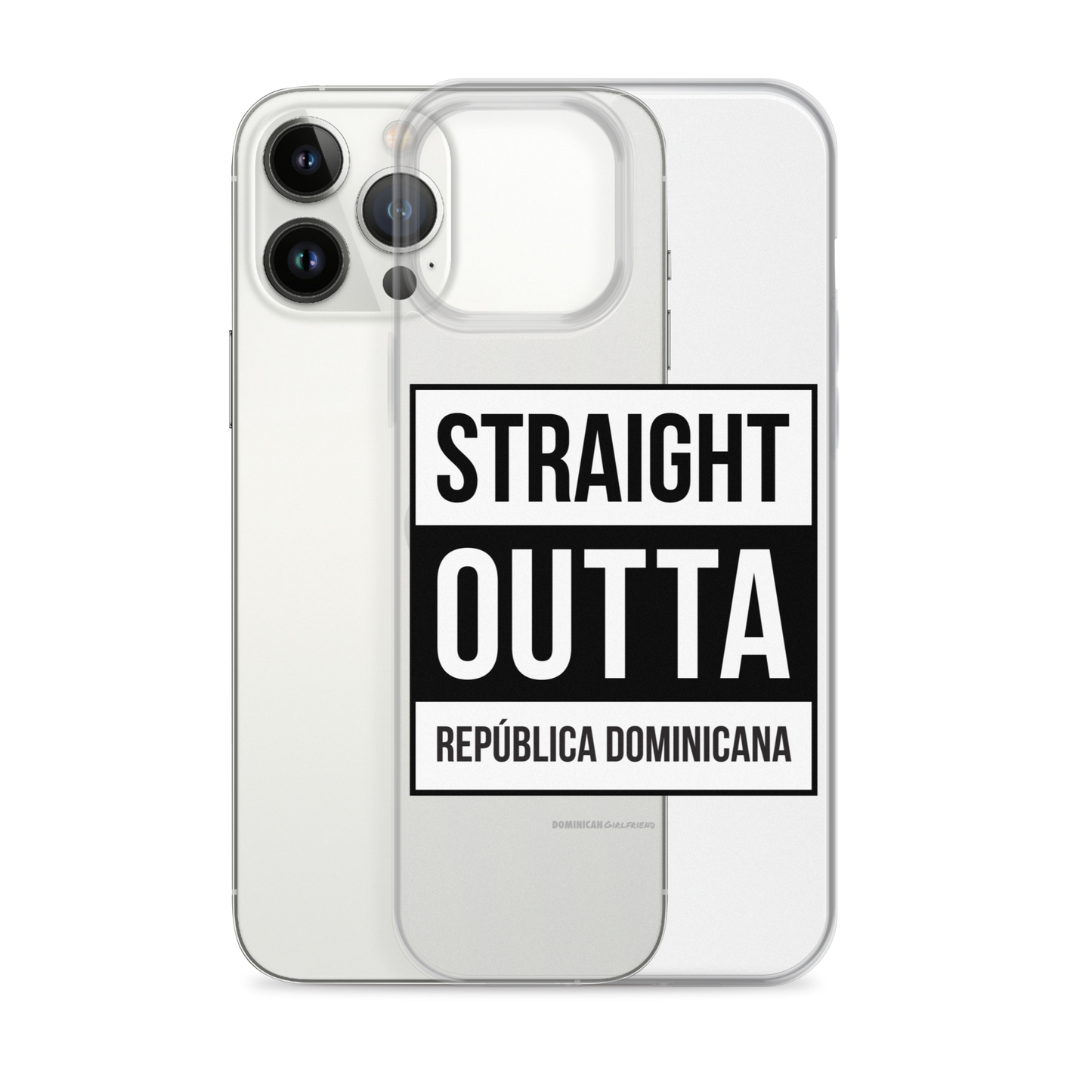Straight Outta República Dominicana iPhone Case