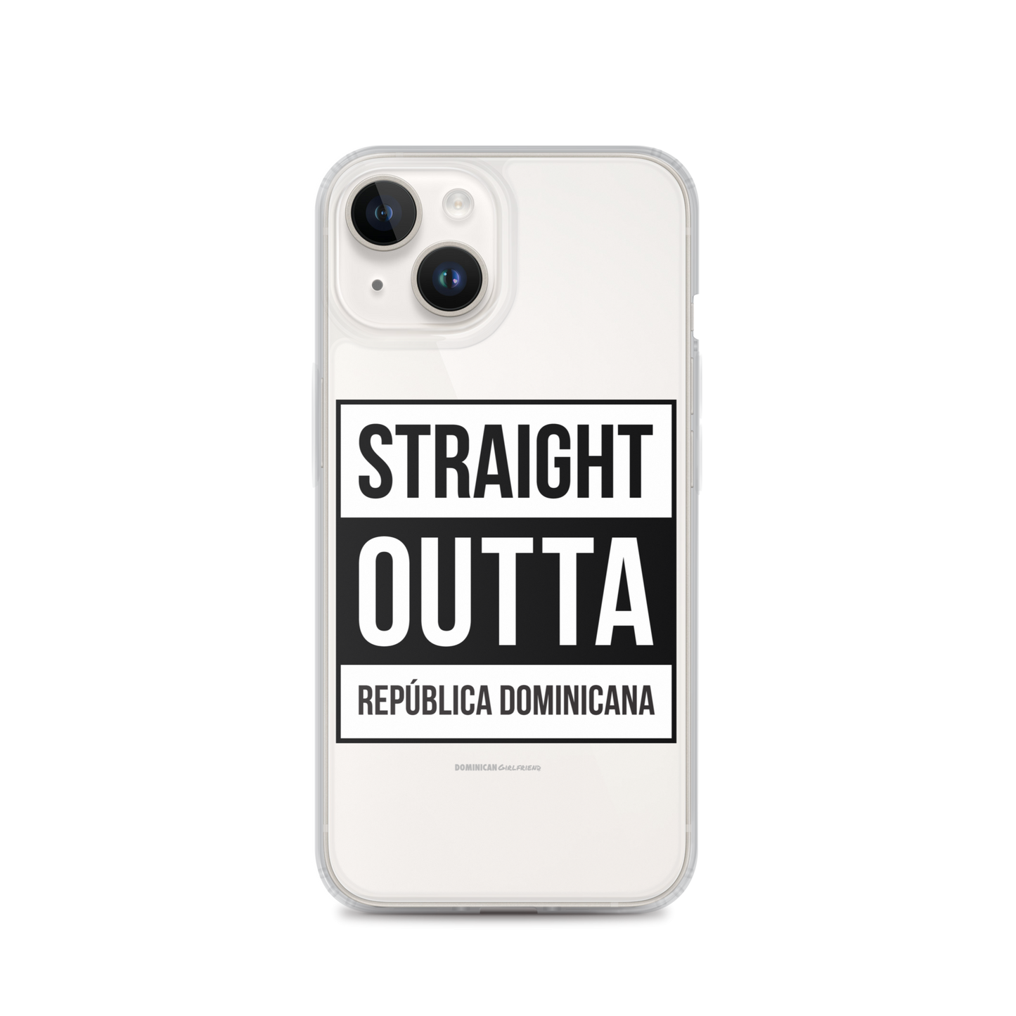 Straight Outta República Dominicana iPhone Case
