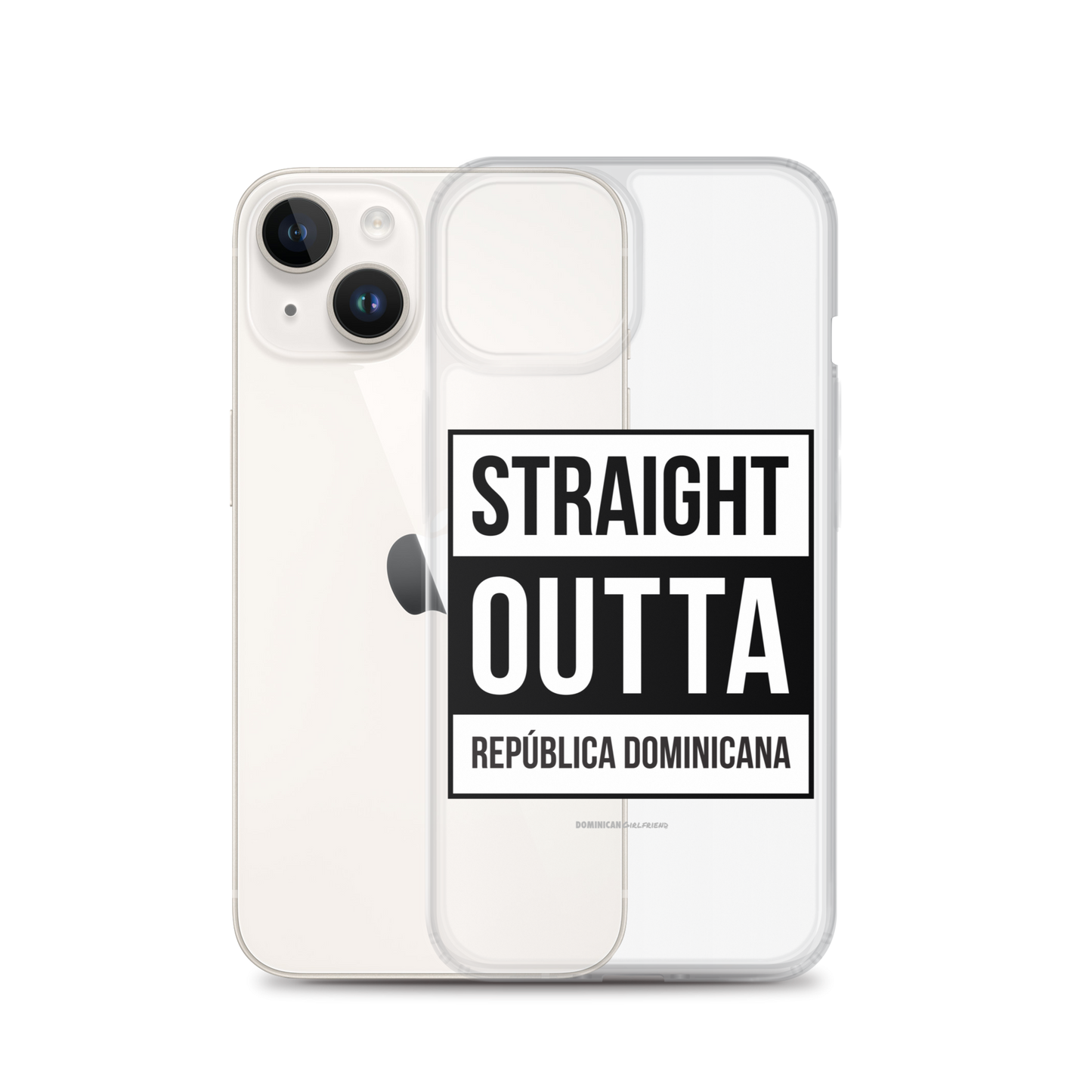 Straight Outta República Dominicana iPhone Case