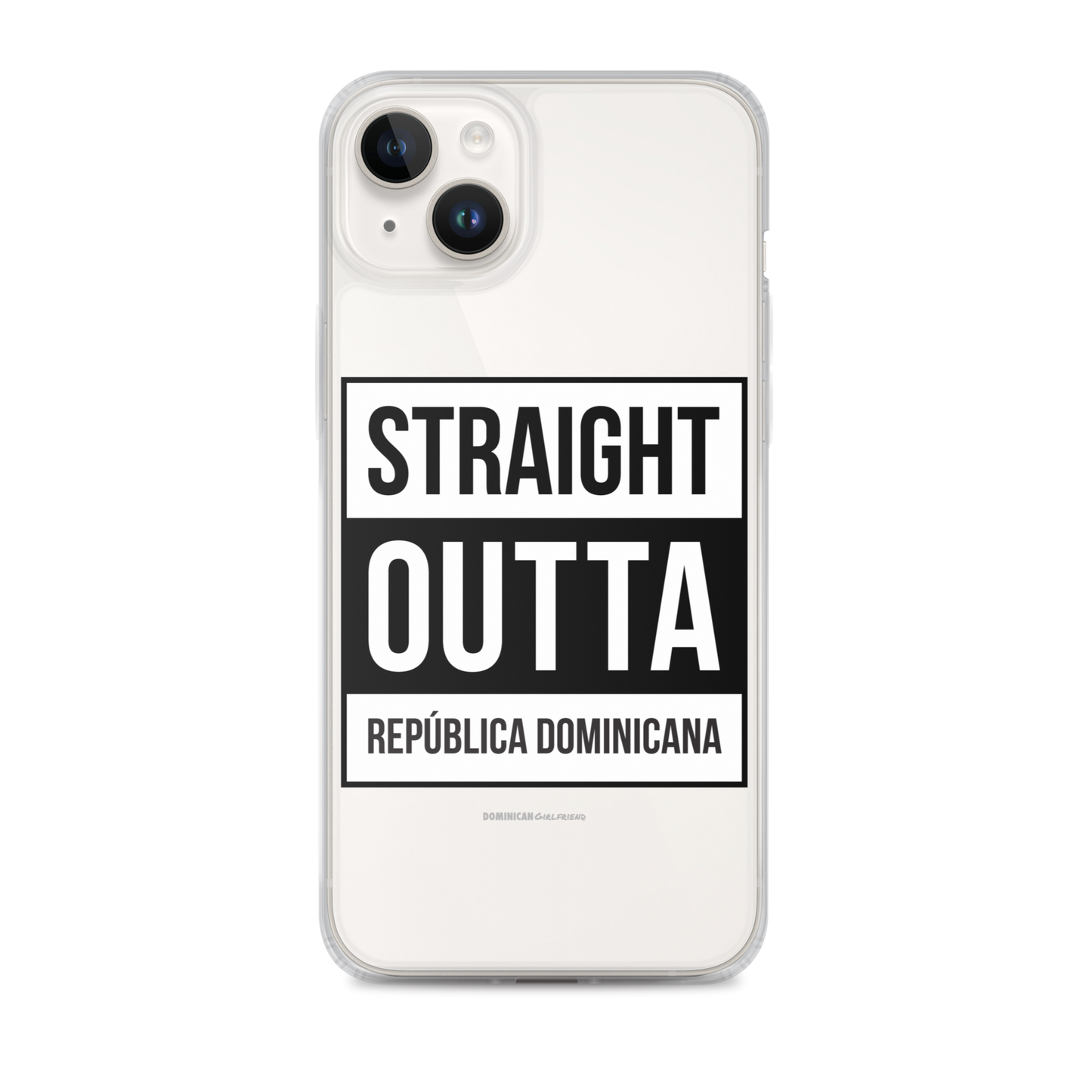 Straight Outta República Dominicana iPhone Case