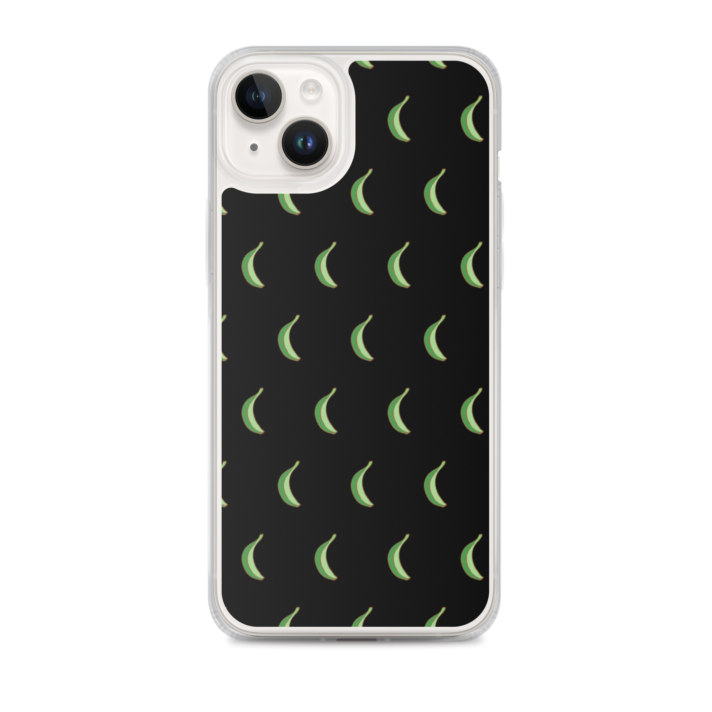 Platano All-Over Dominican iPhone Case (Black)