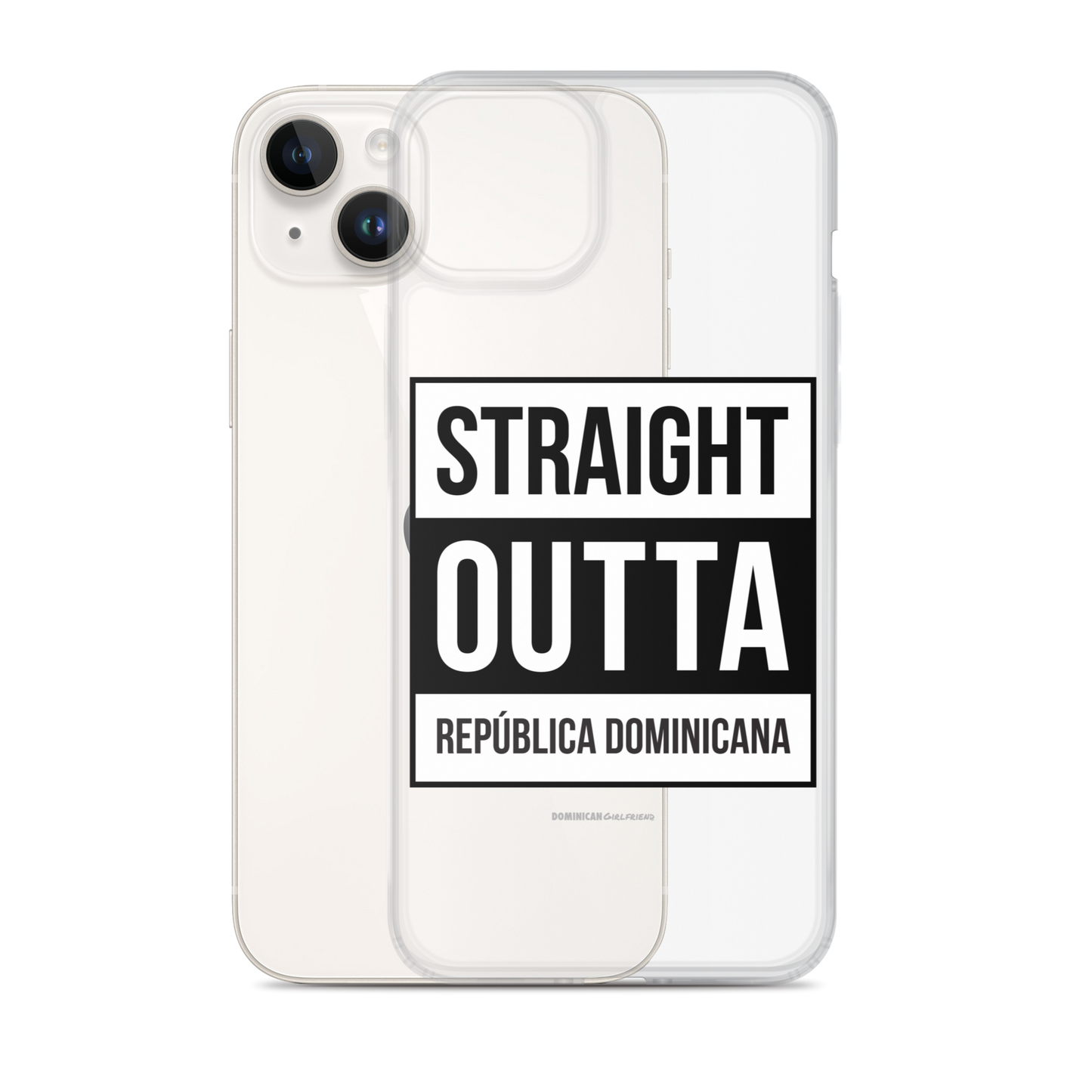Straight Outta República Dominicana iPhone Case