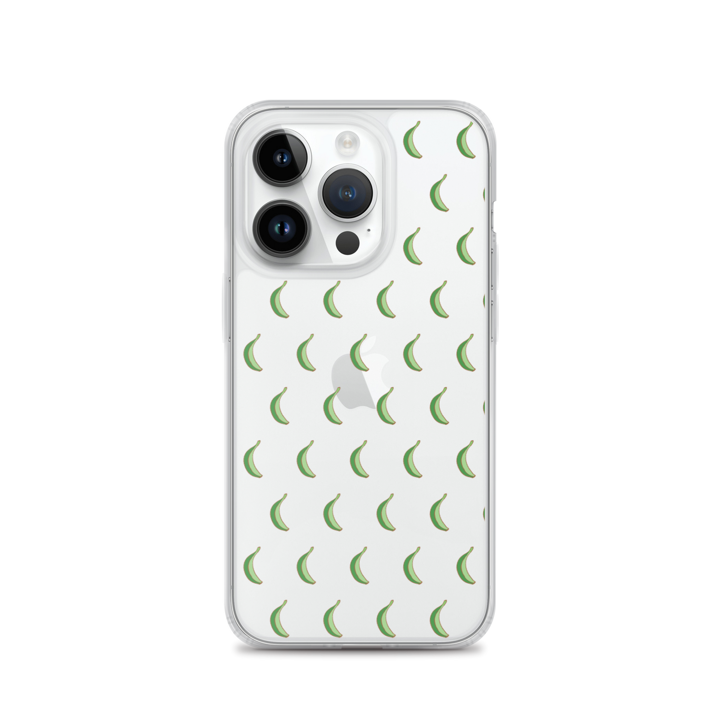 Platano All-Over Dominican iPhone Case (Transparent)