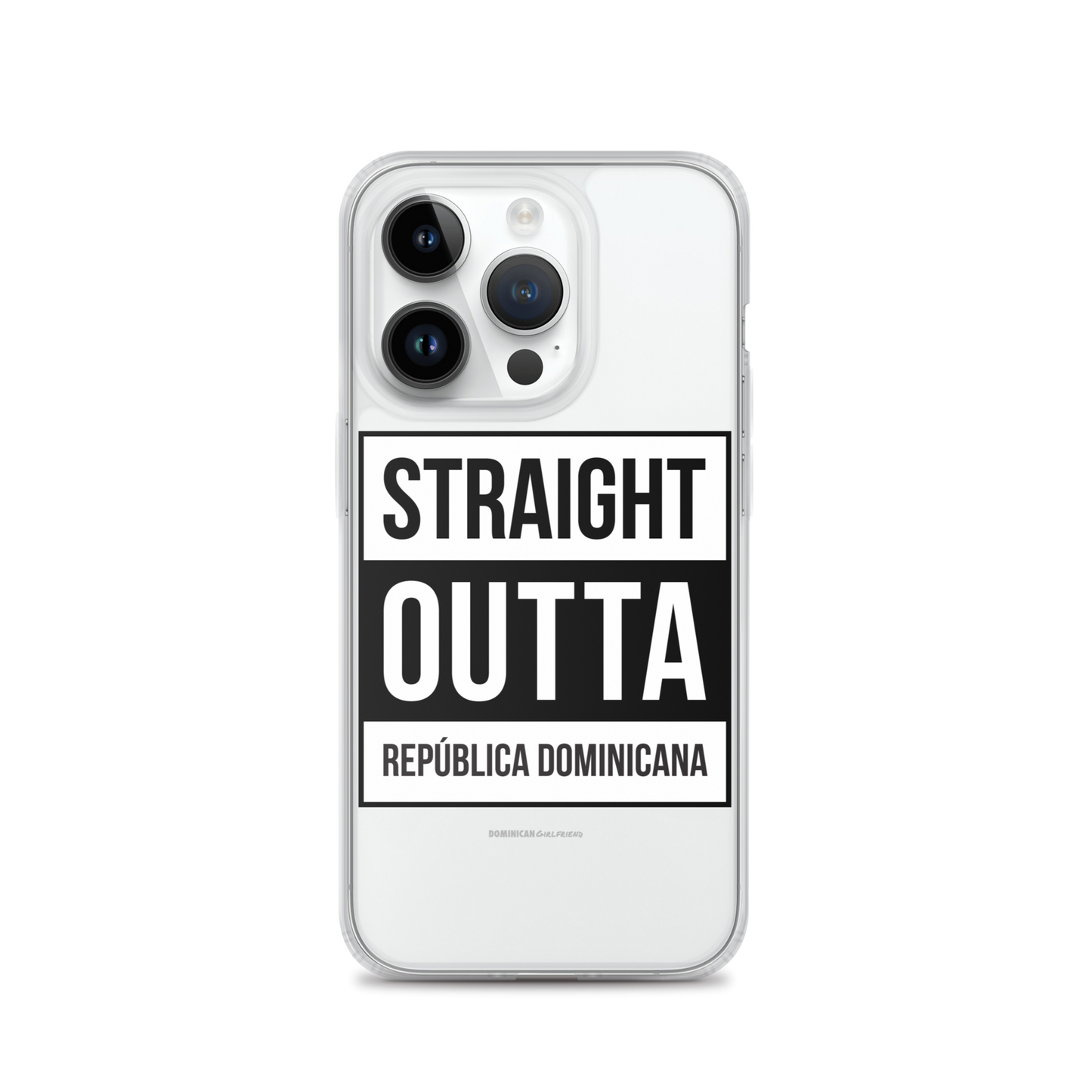 Straight Outta República Dominicana iPhone Case