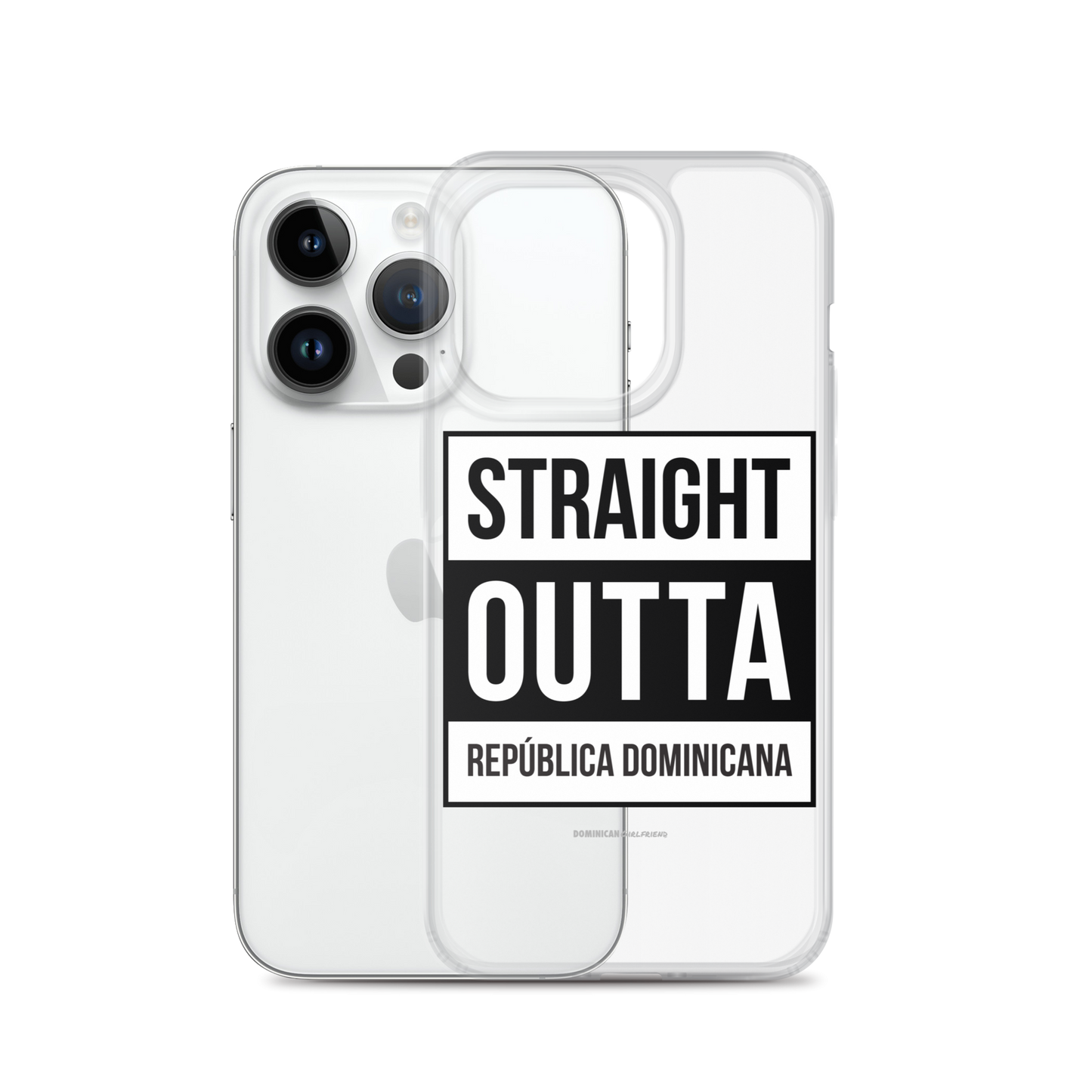 Straight Outta República Dominicana iPhone Case