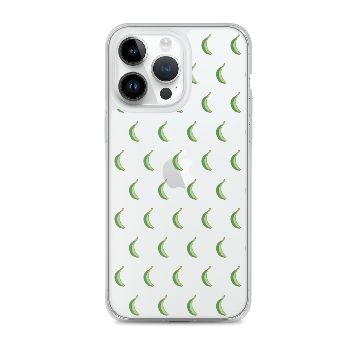 Platano All-Over Dominican iPhone Case (Transparent)