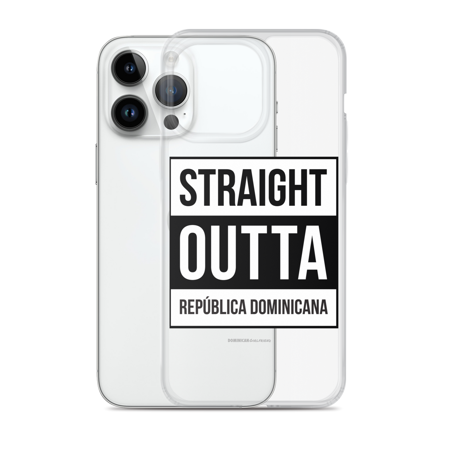Straight Outta República Dominicana iPhone Case