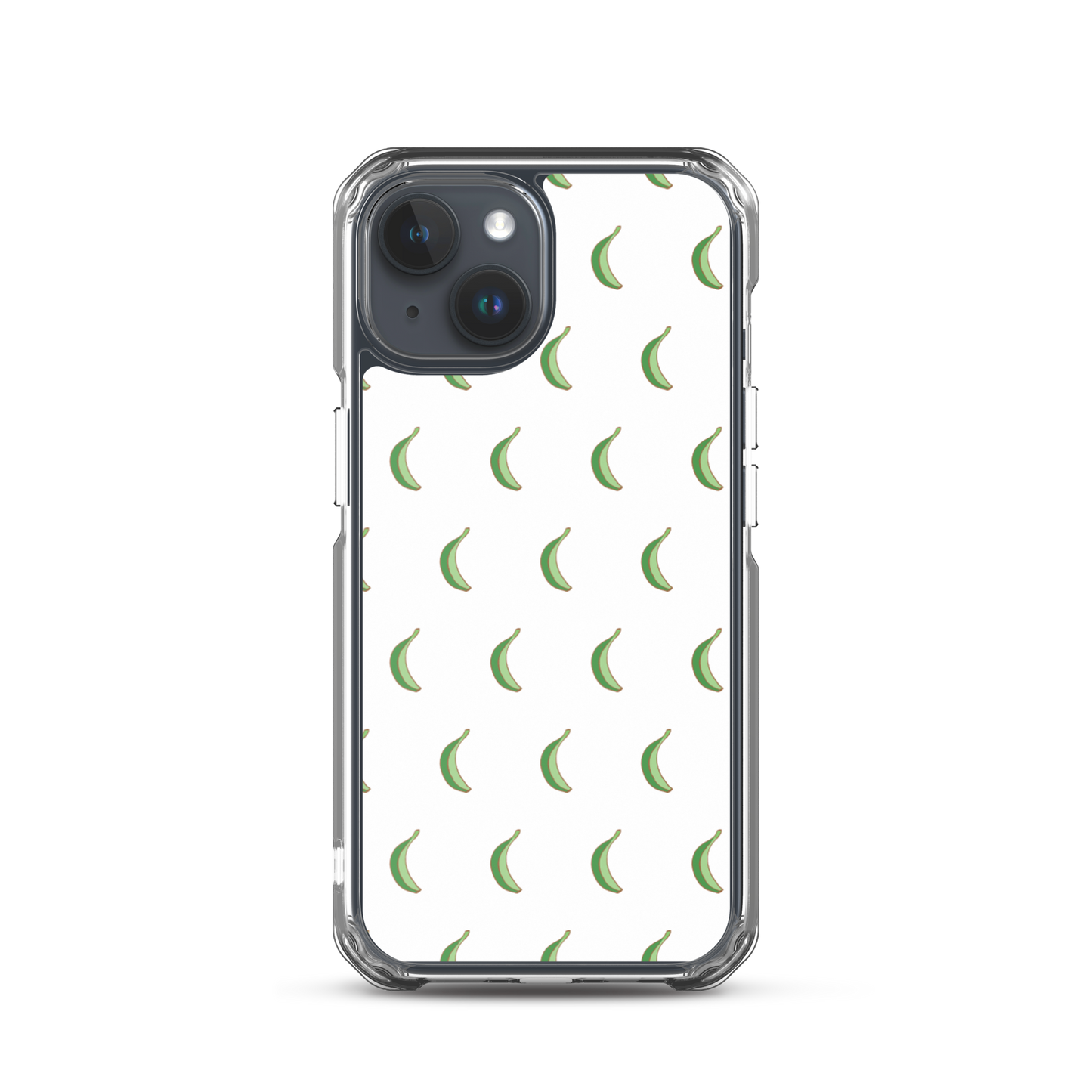 Platano All-Over Dominican iPhone Case (White)