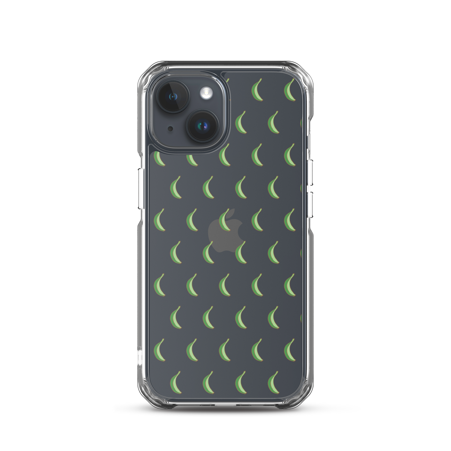 Platano All-Over Dominican iPhone Case (Transparent)