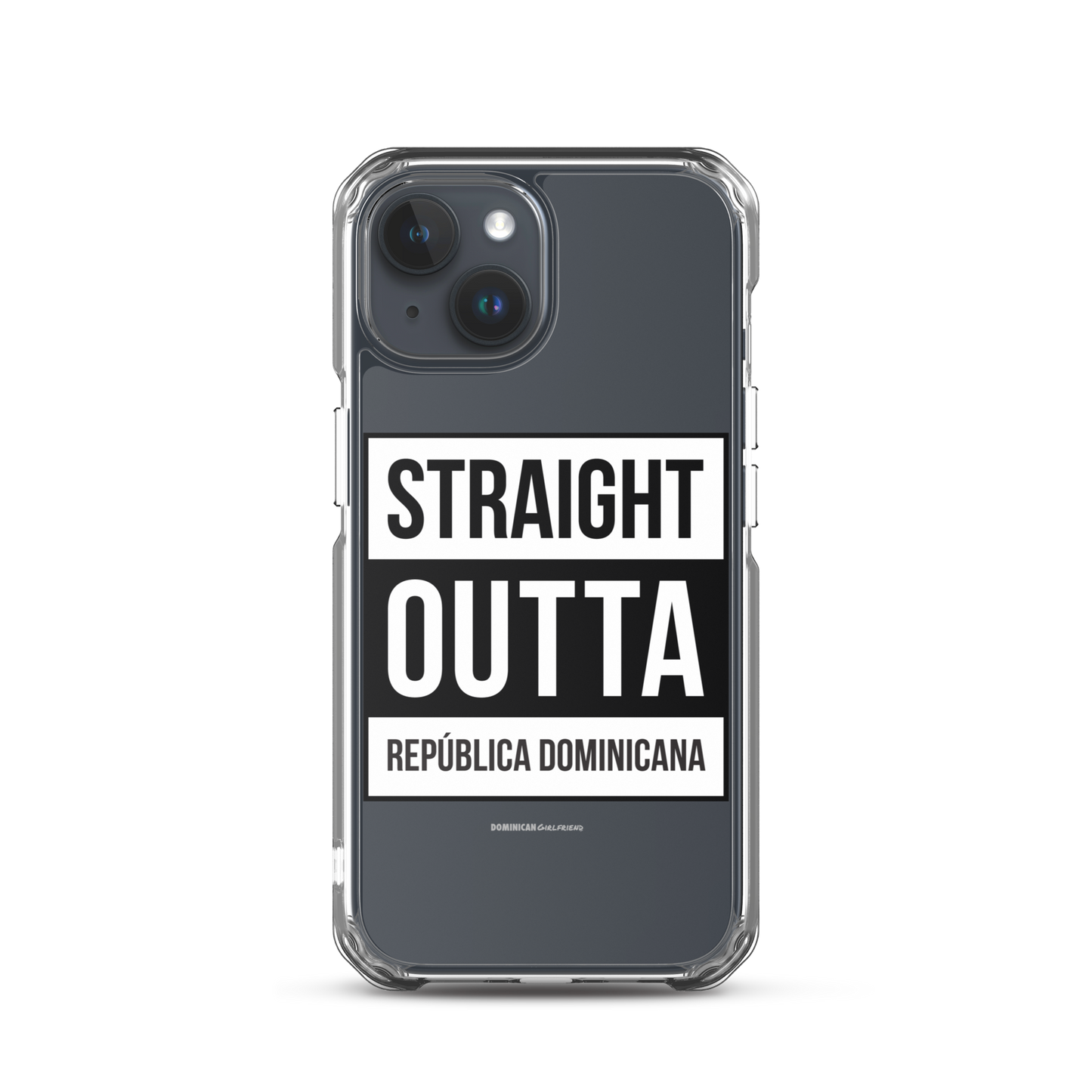 Straight Outta República Dominicana iPhone Case
