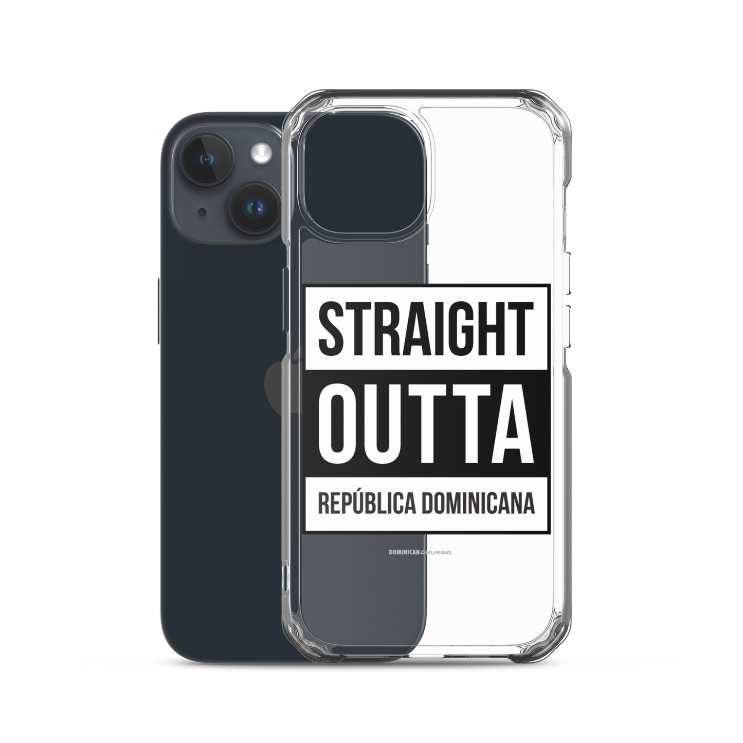 Straight Outta República Dominicana iPhone Case