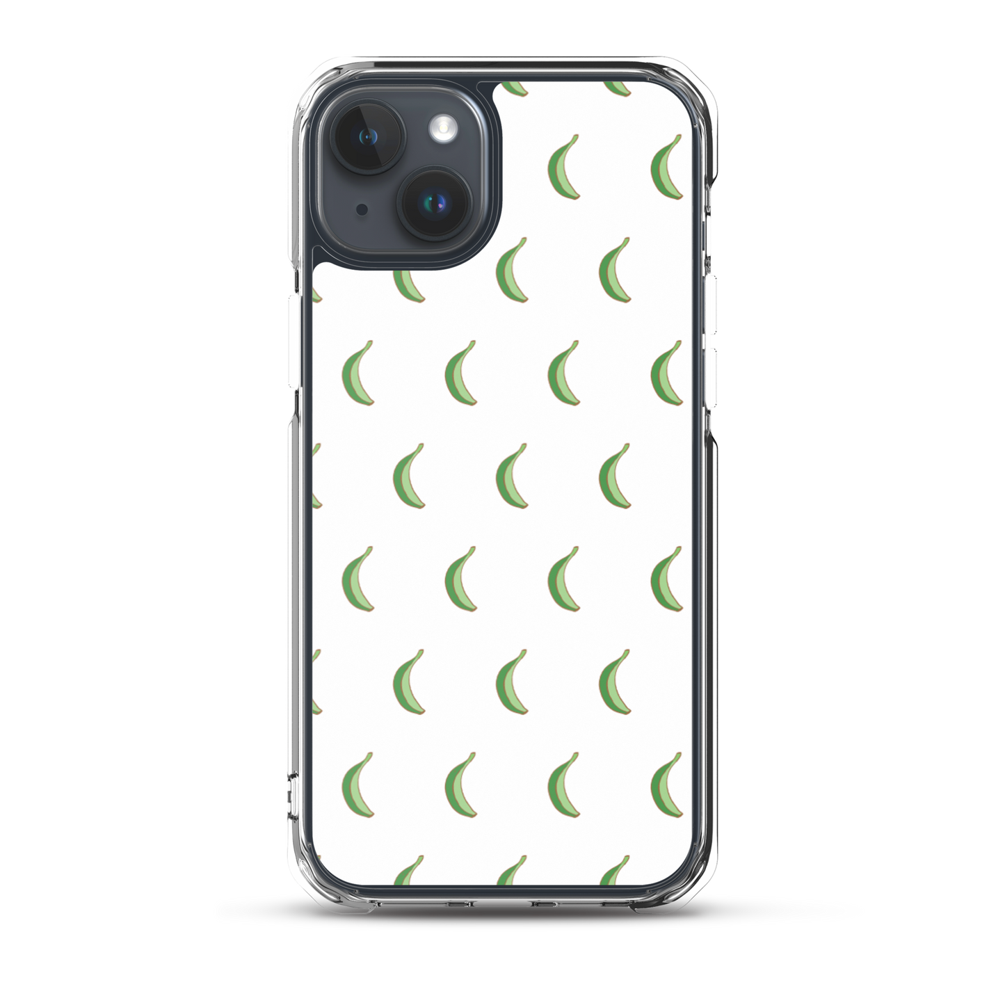 Platano All-Over Dominican iPhone Case (White)