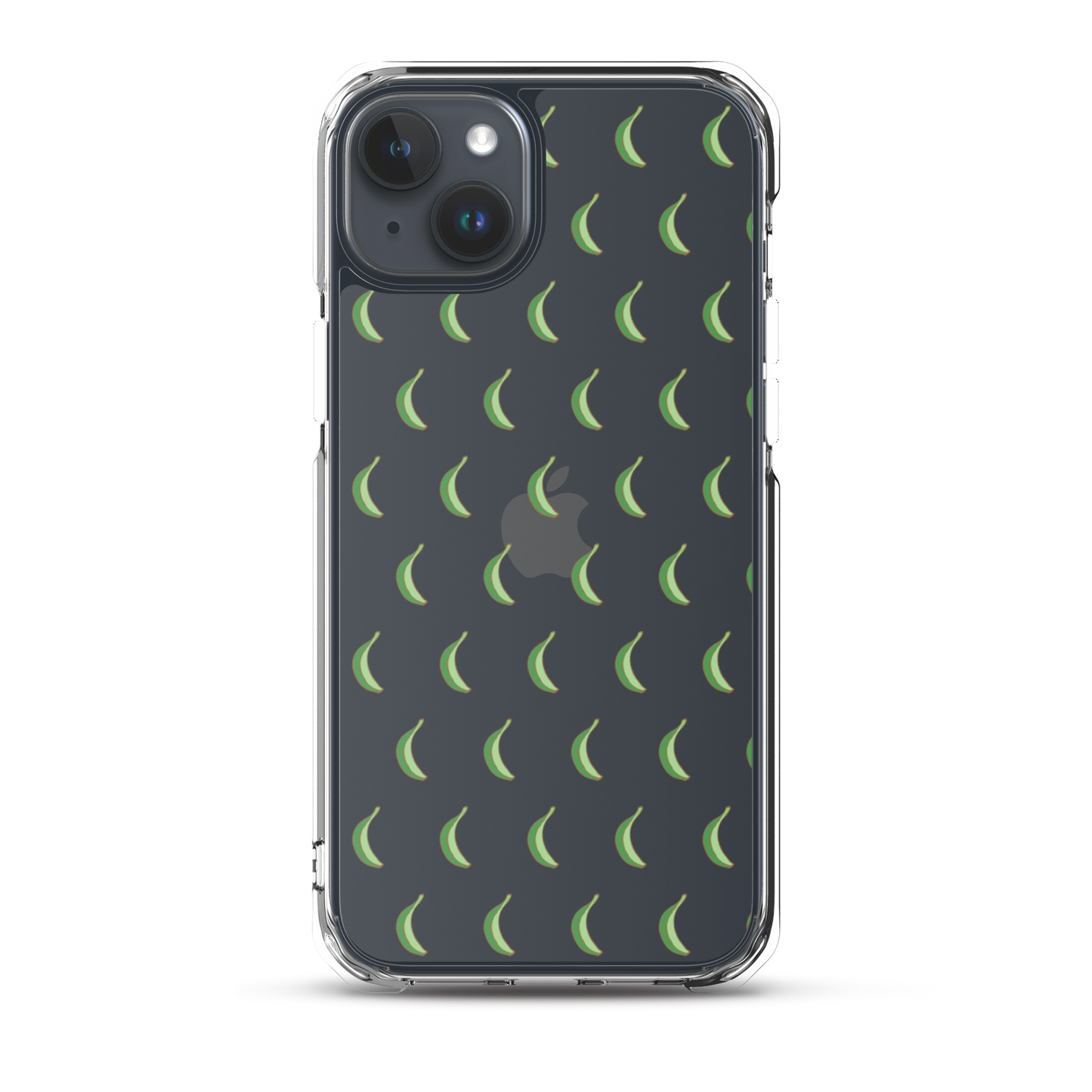 Platano All-Over Dominican iPhone Case (Transparent)
