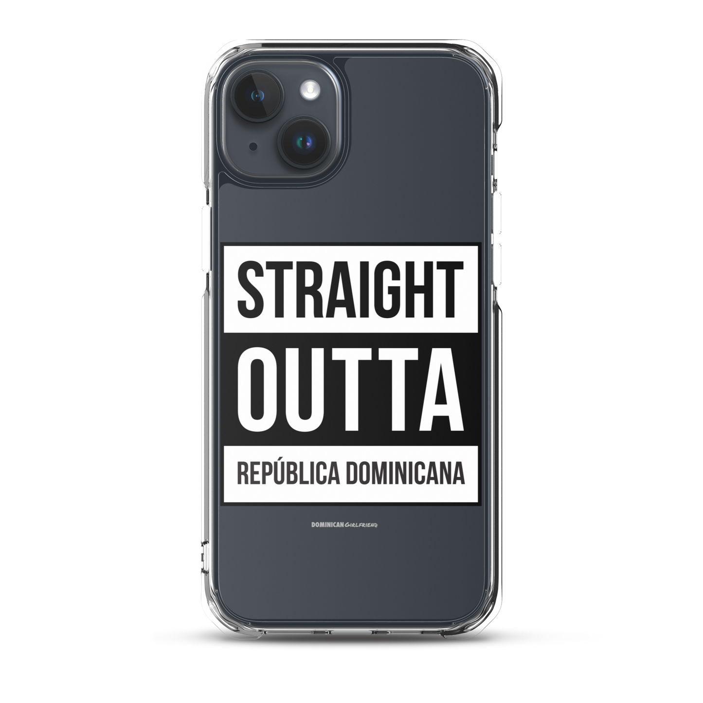 Straight Outta República Dominicana iPhone Case