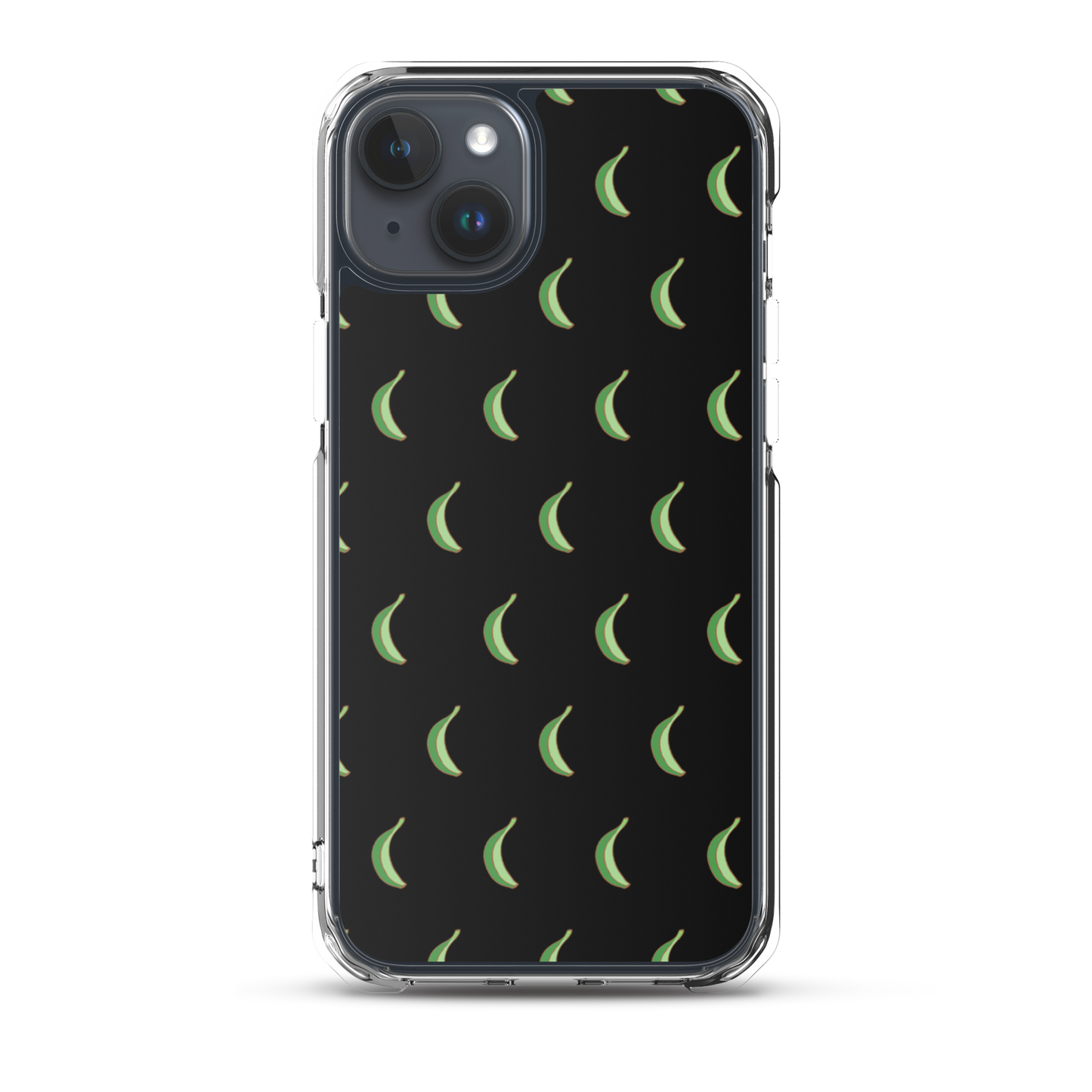 Platano All-Over Dominican iPhone Case (Black)