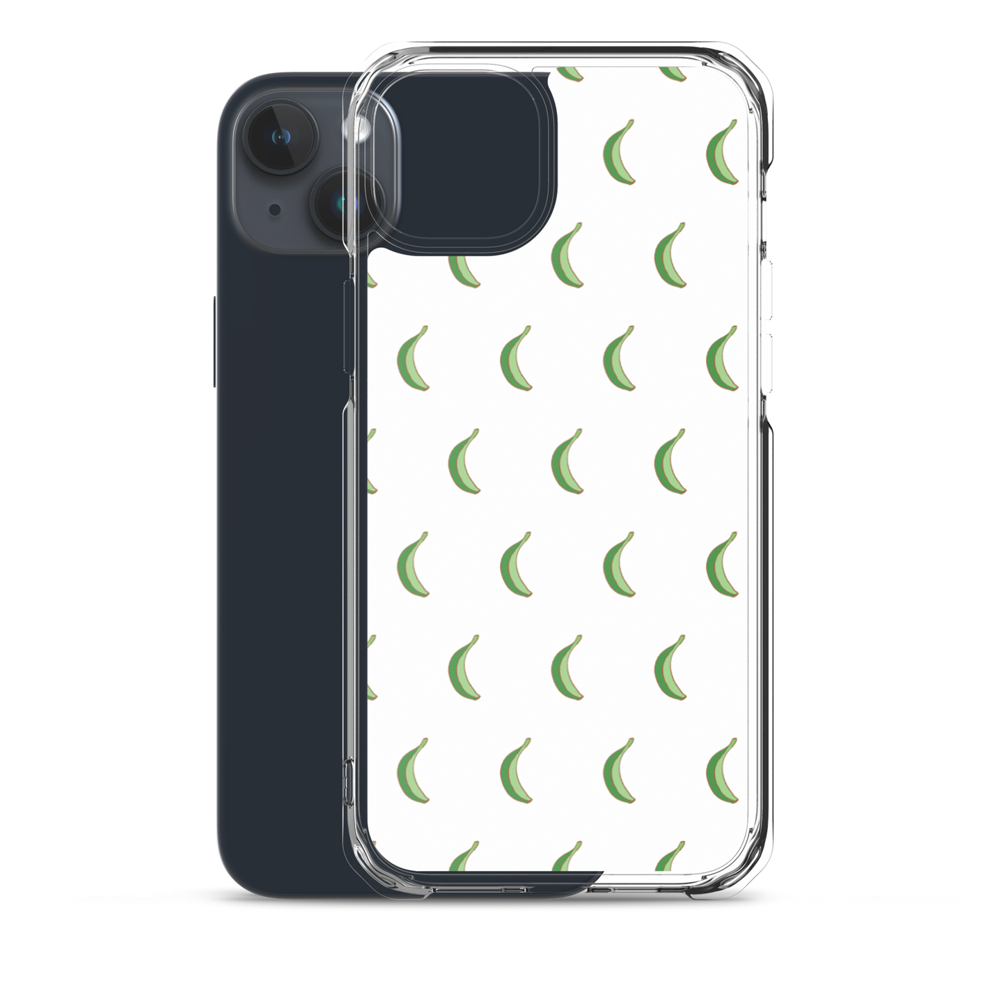 Platano All-Over Dominican iPhone Case (White)