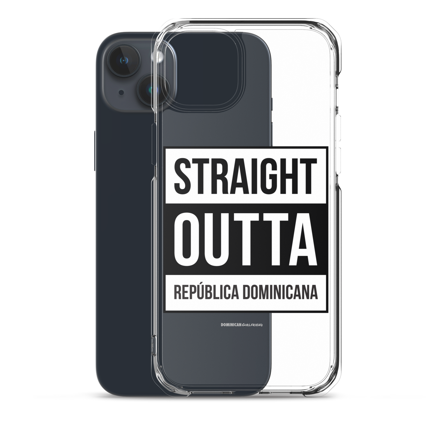 Straight Outta República Dominicana iPhone Case