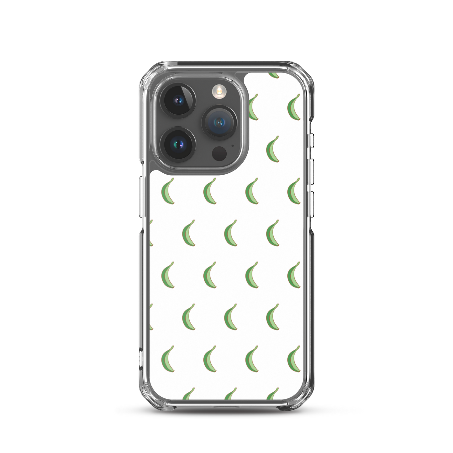 Platano All-Over Dominican iPhone Case (White)
