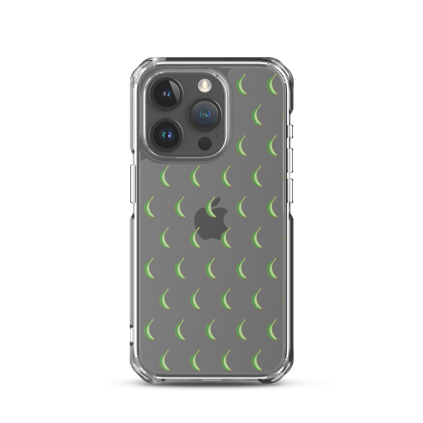 Platano All-Over Dominican iPhone Case (Transparent)
