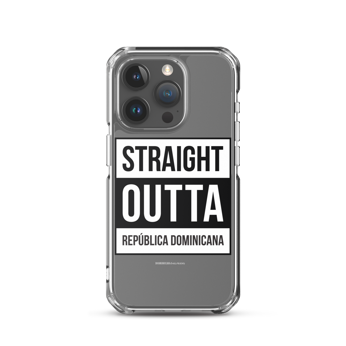 Straight Outta República Dominicana iPhone Case