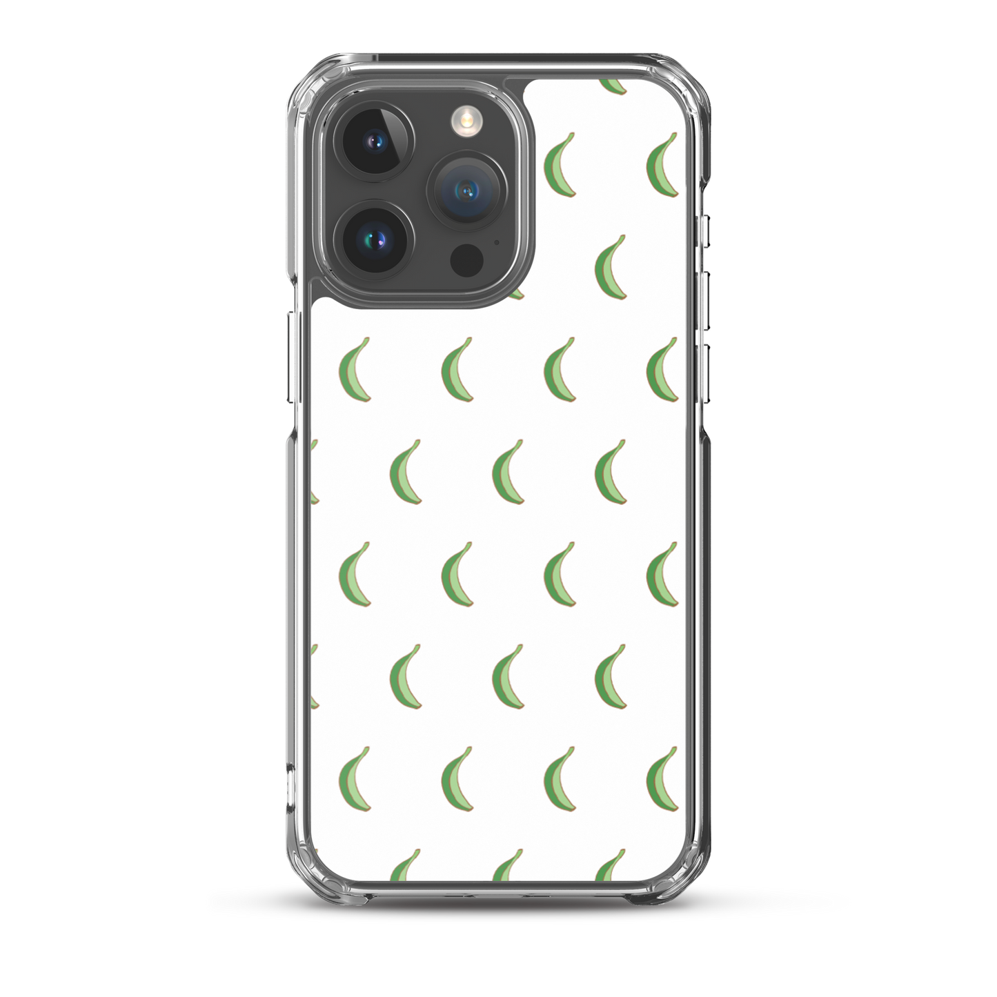 Platano All-Over Dominican iPhone Case (White)