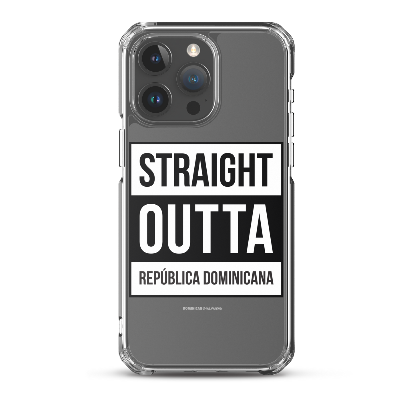 Straight Outta República Dominicana iPhone Case