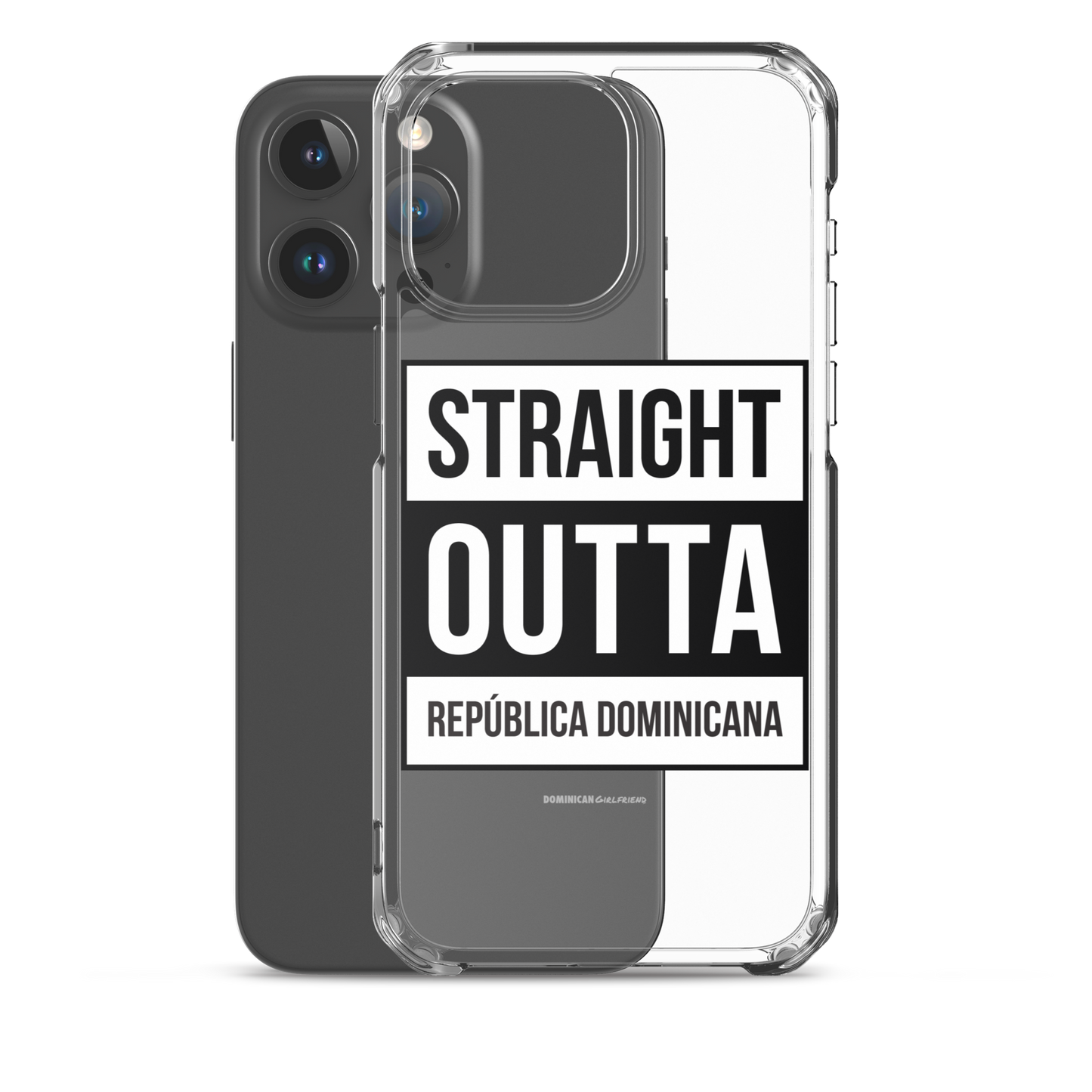 Straight Outta República Dominicana iPhone Case