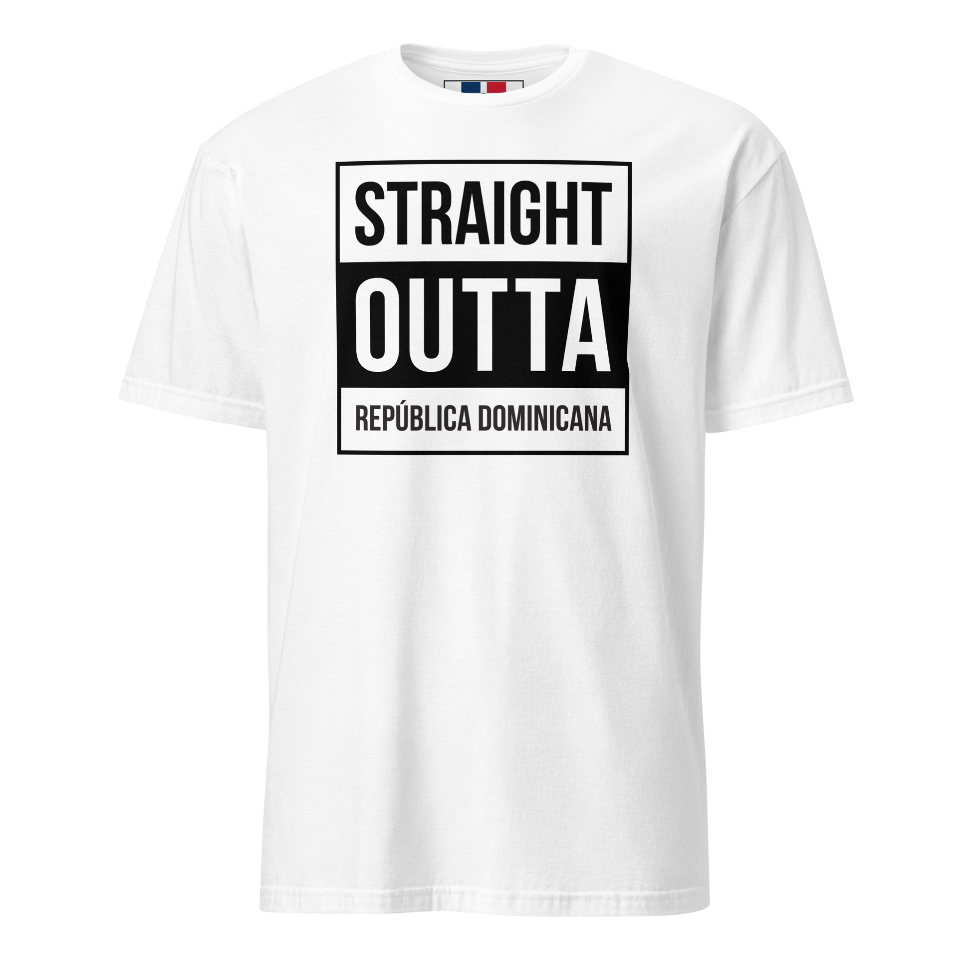Straight Outta República Dominicana Unisex T-Shirt  - 2020 - DominicanGirlfriend.com - Frases Dominicanas - República Dominicana Lifestyle Graphic T-Shirts Streetwear & Accessories - New York - Bronx - Washington Heights - Miami - Florida - Boca Chica - USA - Dominican Clothing