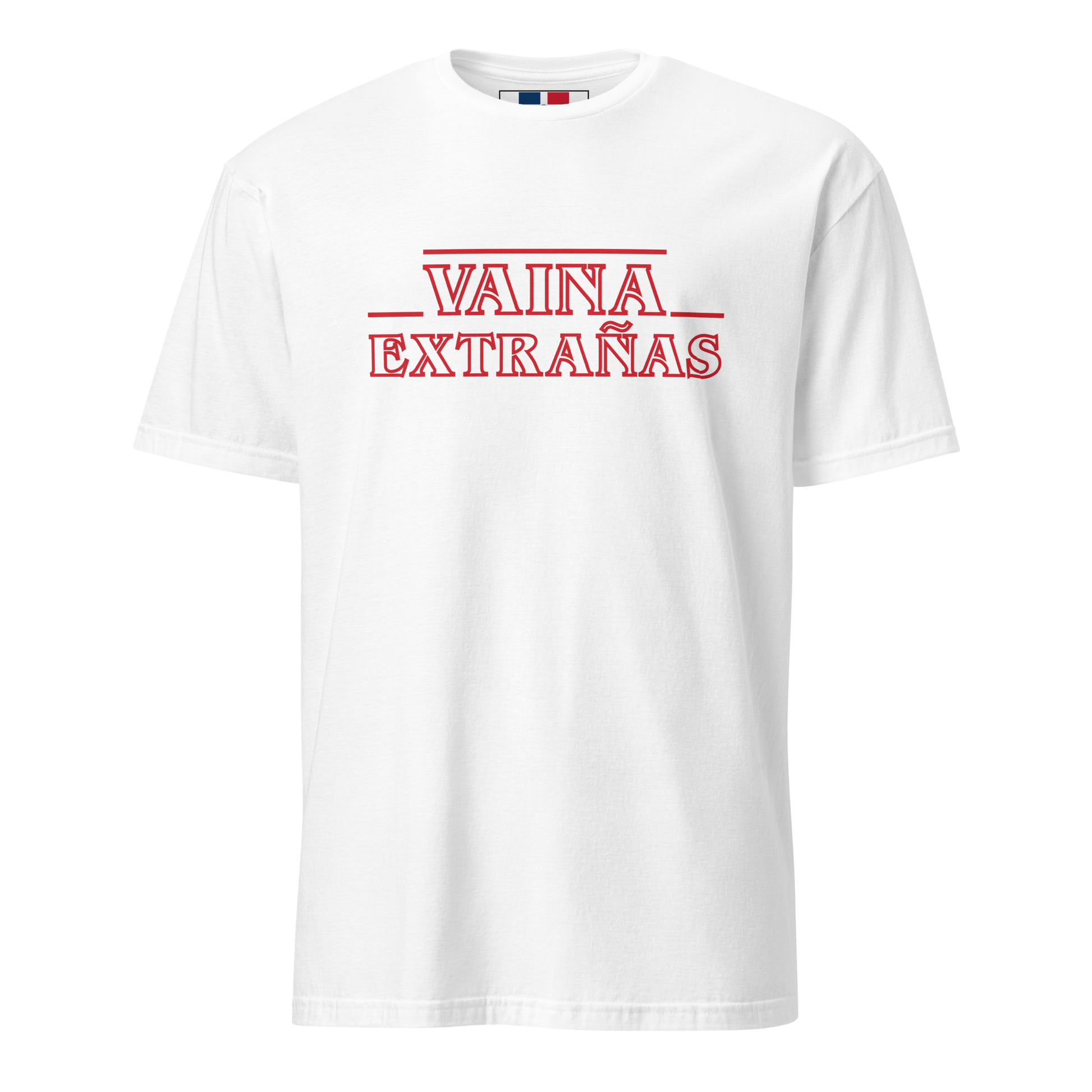 Vaina Extrañas Unisex Dominican T-Shirt  - 2020 - DominicanGirlfriend.com - Frases Dominicanas - República Dominicana Lifestyle Graphic T-Shirts Streetwear & Accessories - New York - Bronx - Washington Heights - Miami - Florida - Boca Chica - USA - Dominican Clothing