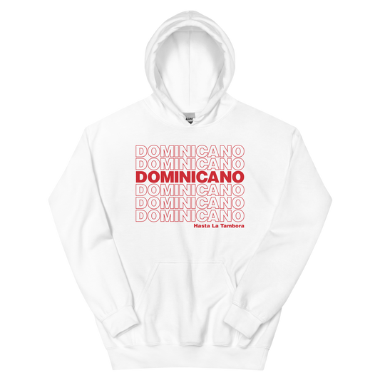 Dominicano Hasta La Tambora Hoodie  - 2020 - DominicanGirlfriend.com - Frases Dominicanas - República Dominicana Lifestyle Graphic T-Shirts Streetwear & Accessories - New York - Bronx - Washington Heights - Miami - Florida - Boca Chica - USA - Dominican Clothing