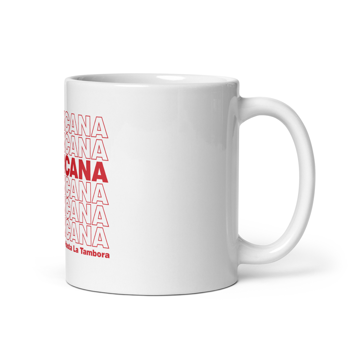 Dominicana Hasta La Tambora Mug