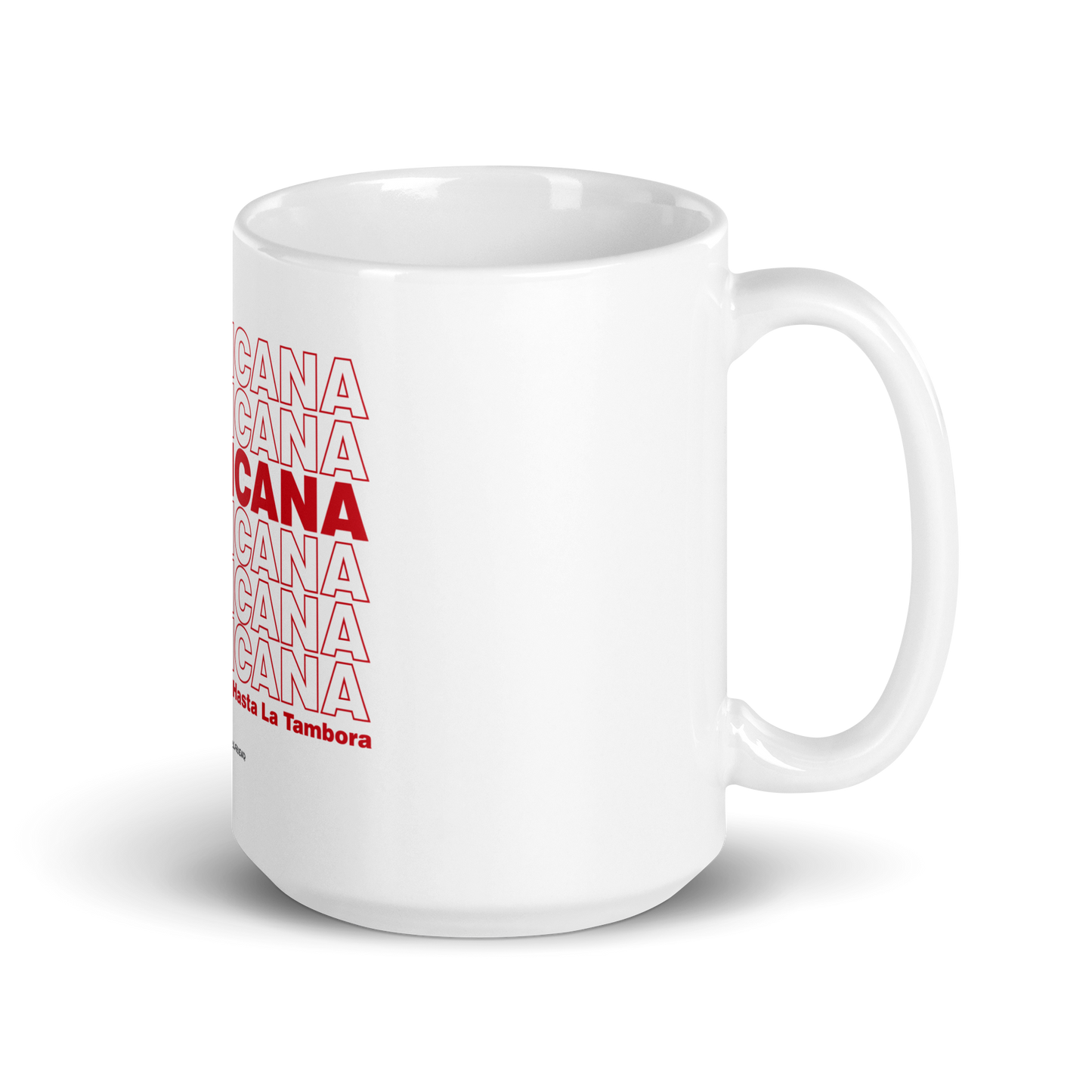 Dominicana Hasta La Tambora Mug