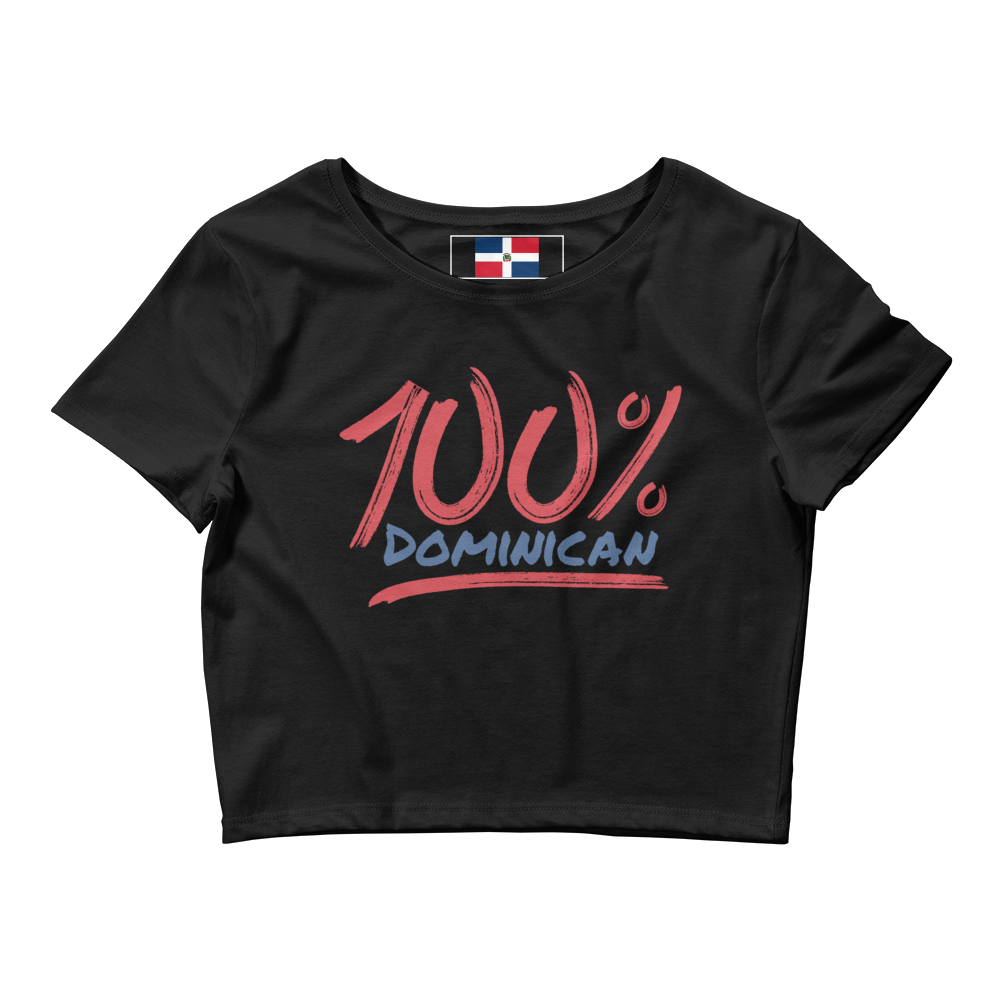100% Dominican Crop Top Tee