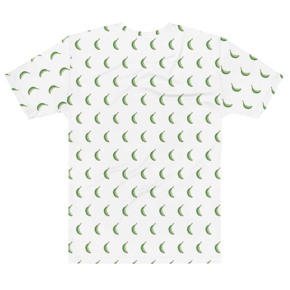 Platano All-Over Print Men's T-shirt - 2020 - DominicanGirlfriend.com - Frases Dominicanas - República Dominicana Lifestyle Graphic T-Shirts Streetwear & Accessories - New York - Bronx - Washington Heights - Miami - Florida - Boca Chica - USA - Dominican Clothing