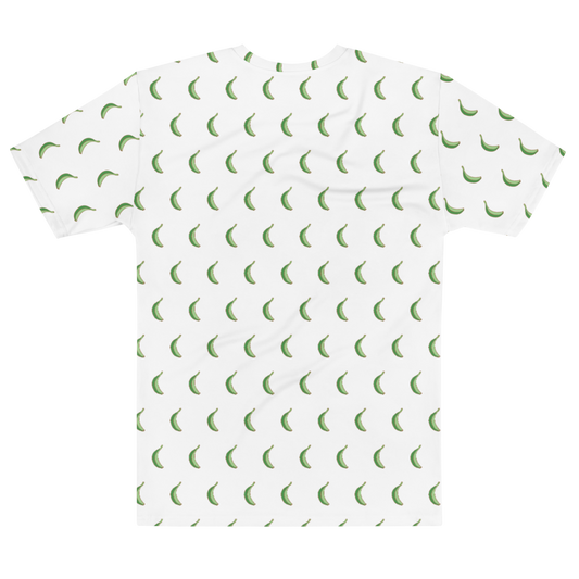 Platano All-Over Print Men's T-shirt  - 2020 - DominicanGirlfriend.com - Frases Dominicanas - República Dominicana Lifestyle Graphic T-Shirts Streetwear & Accessories - New York - Bronx - Washington Heights - Miami - Florida - Boca Chica - USA - Dominican Clothing