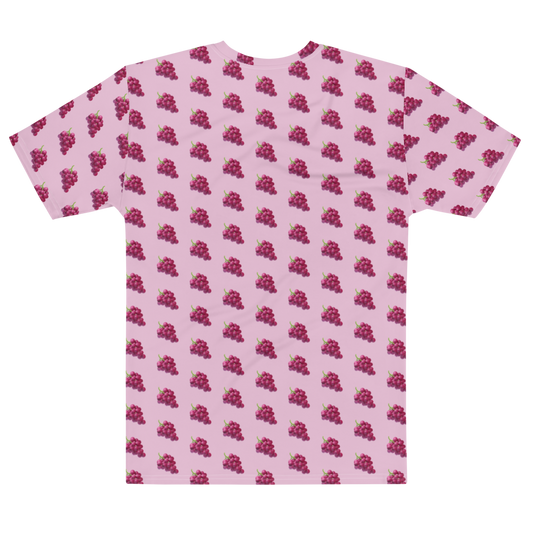 UVA 🍇 All-Over Print Men's T-shirt  - 2020 - DominicanGirlfriend.com - Frases Dominicanas - República Dominicana Lifestyle Graphic T-Shirts Streetwear & Accessories - New York - Bronx - Washington Heights - Miami - Florida - Boca Chica - USA - Dominican Clothing