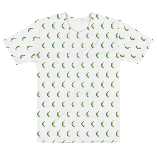 Platano All-Over Print Men's T-shirt  - 2020 - DominicanGirlfriend.com - Frases Dominicanas - República Dominicana Lifestyle Graphic T-Shirts Streetwear & Accessories - New York - Bronx - Washington Heights - Miami - Florida - Boca Chica - USA - Dominican Clothing